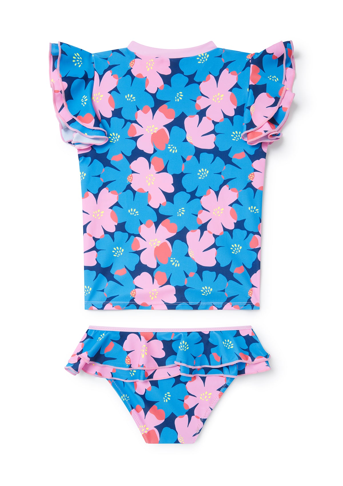Sully Floral Little Girls Rashie - Mother & Daughter Set