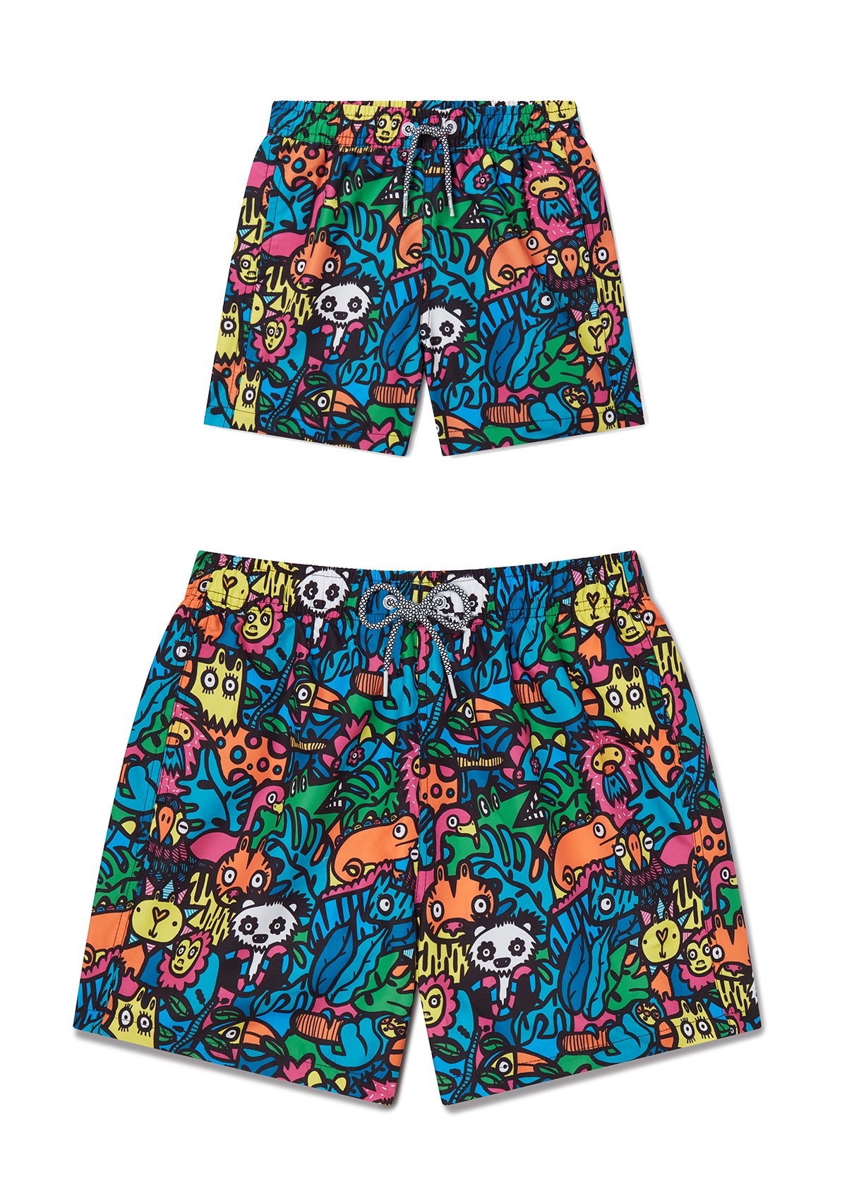 Munday Jungle Swim Shorts - Father & Son Set