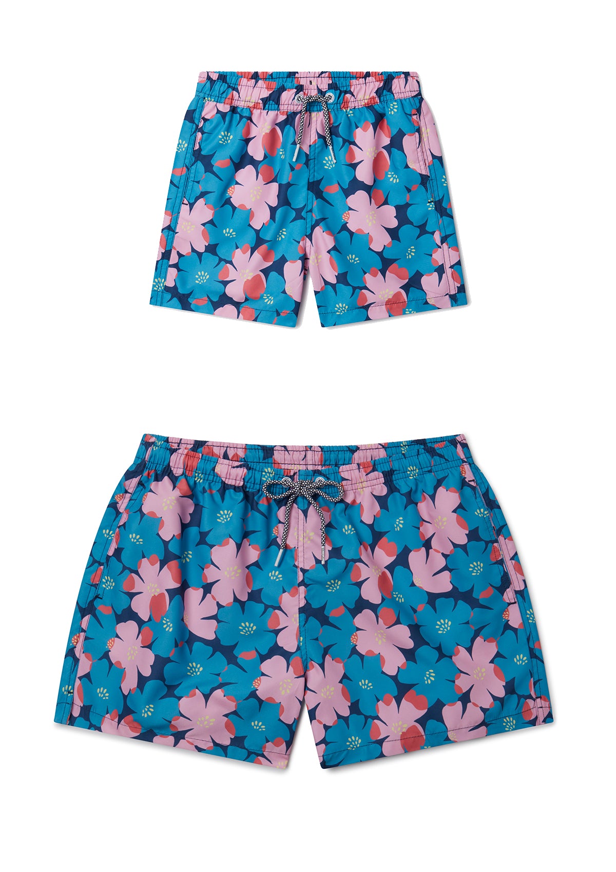 Sully Floral Swim Shorts - Mother & Son Set