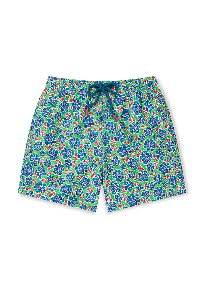 Boardies® X Liberty Charleston Posy Mid Length Swim Shorts