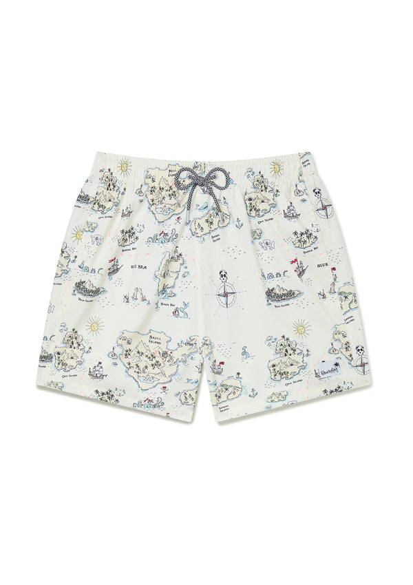 Treasure Map Swim Shorts - Father & Son Set