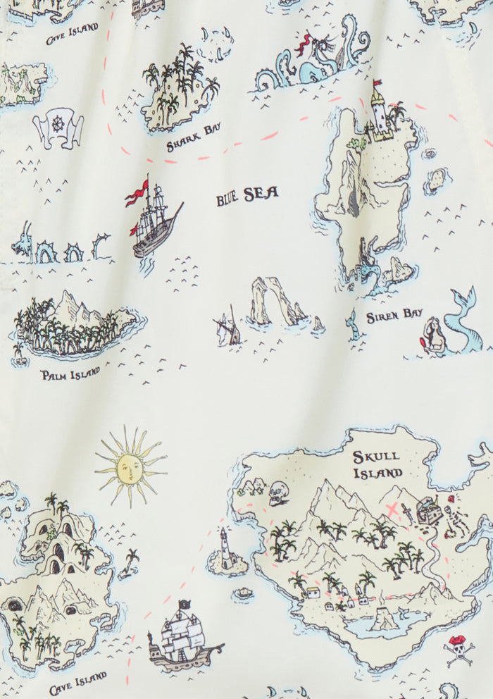 Treasure Map Swim Shorts - Father & Son Set