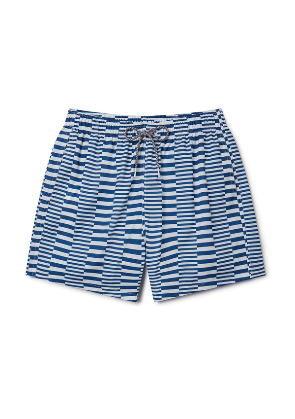 Elsa Stripe Swim Shorts - Father & Son Set