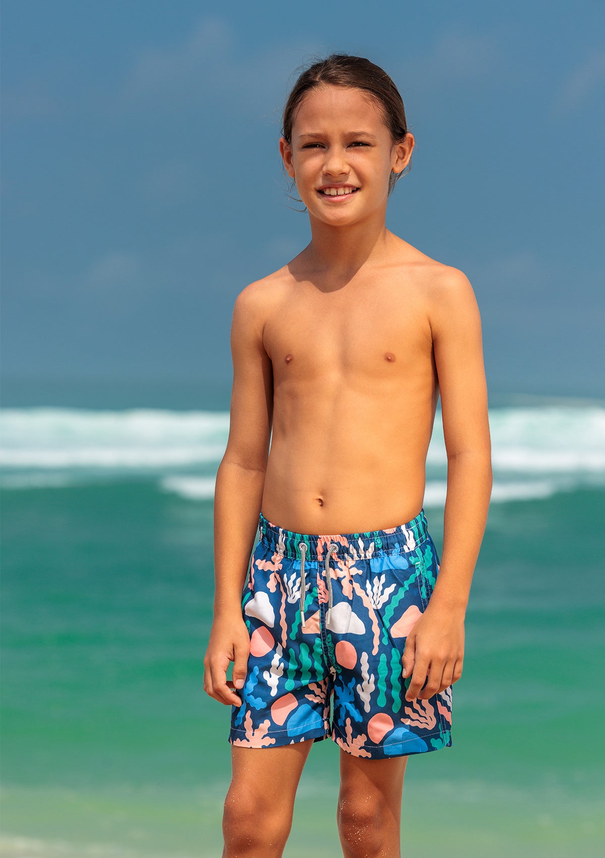 Palm Springs Swim Shorts - Mother & Son Set