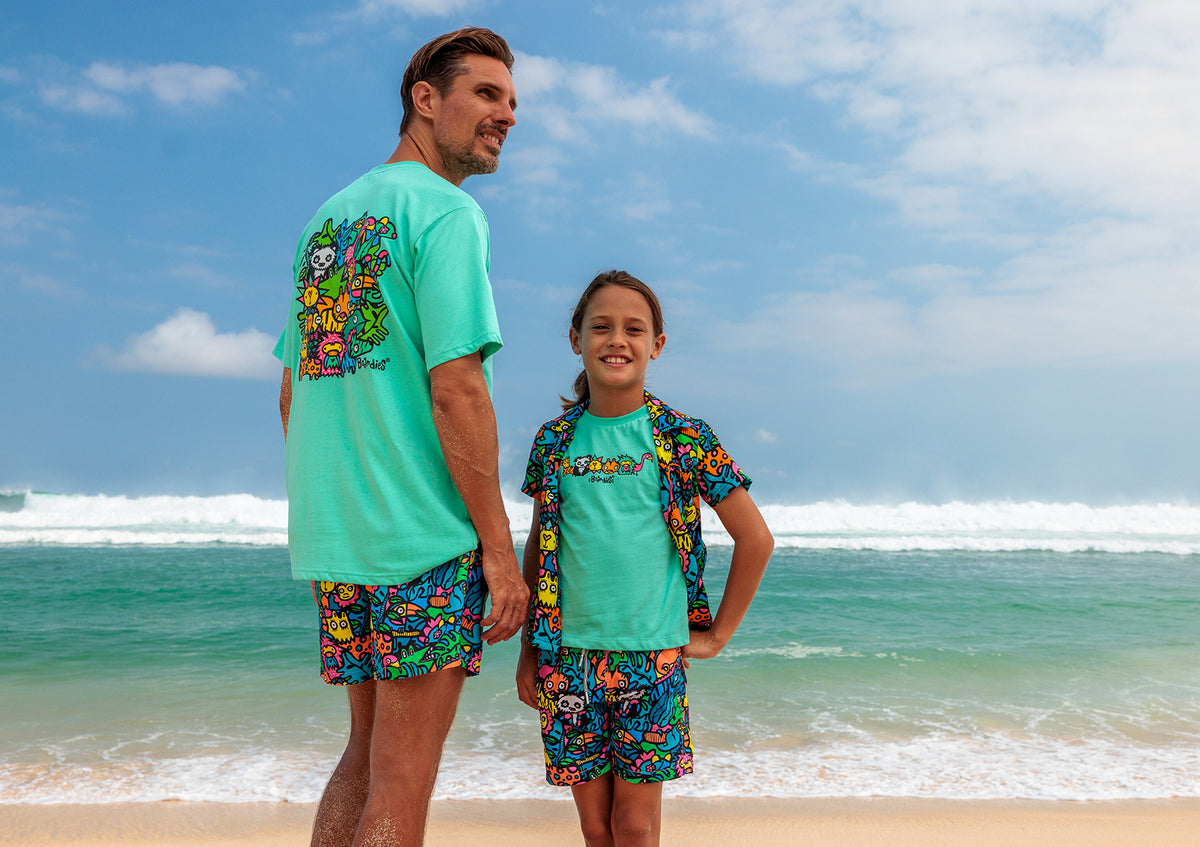 Munday Jungle Swim Shorts - Father & Son Set