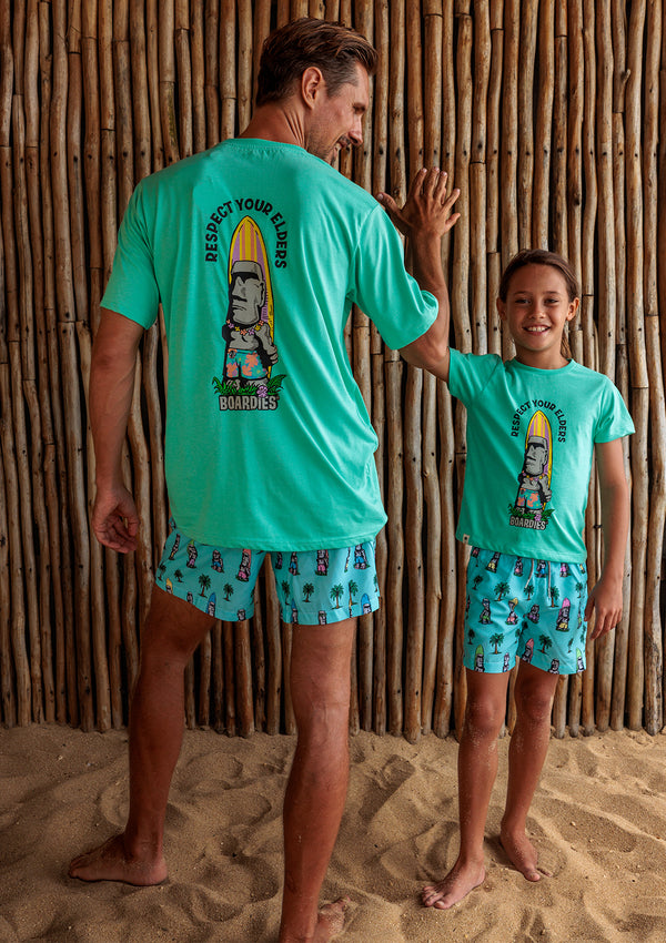 Island Elders T-Shirts - Father & Son Set