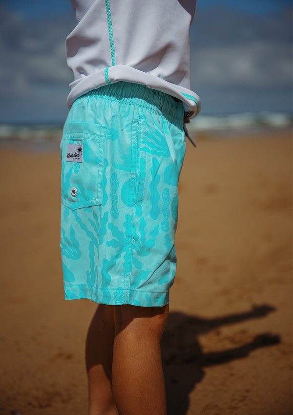 Bacalar Blue Swim Shorts - Father & Son Set