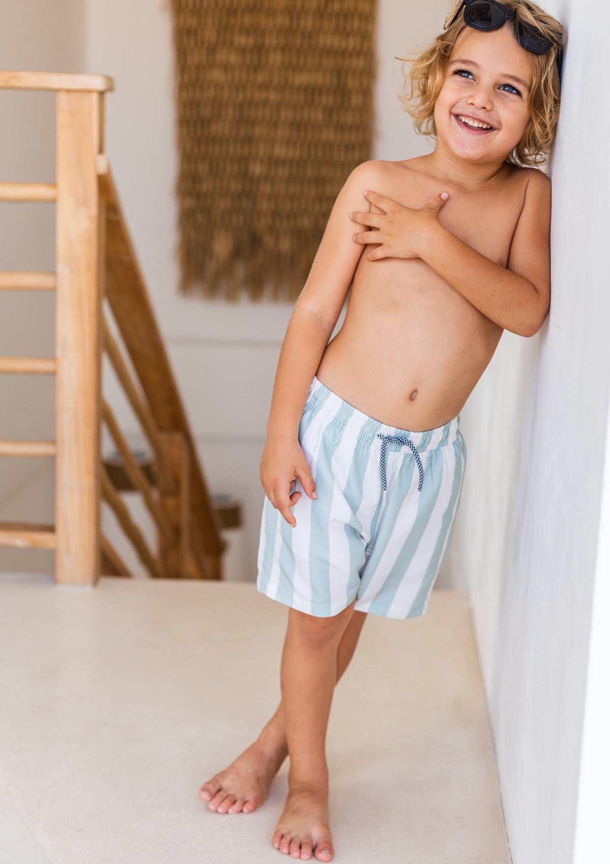Fistral Stripe Swim Shorts - Father & Son Set