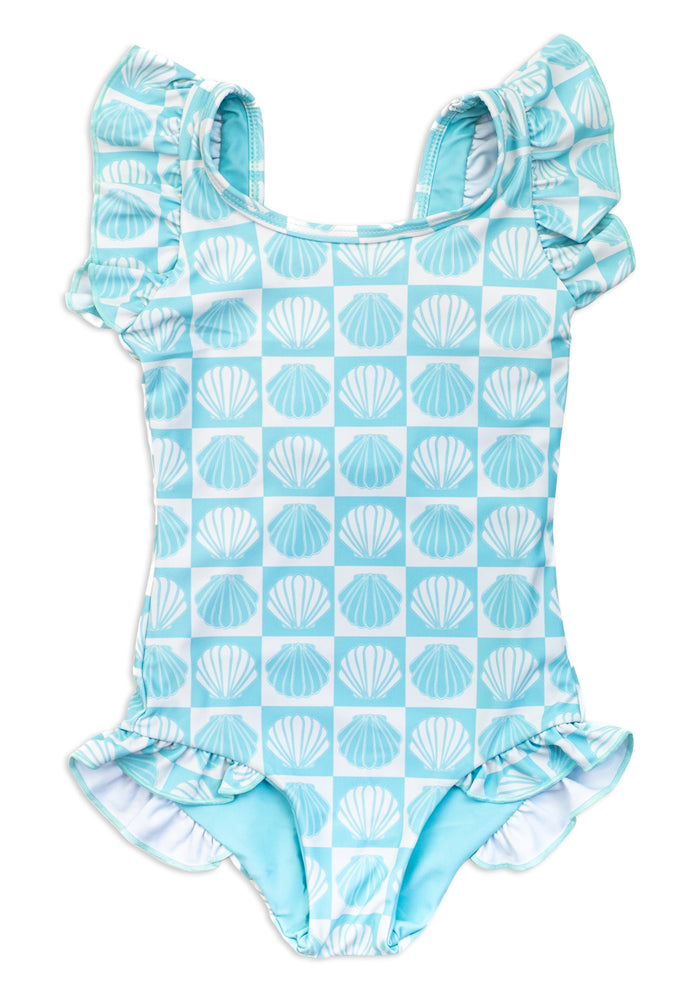 Ilfracombe Little Girls Ruffles Swimsuit