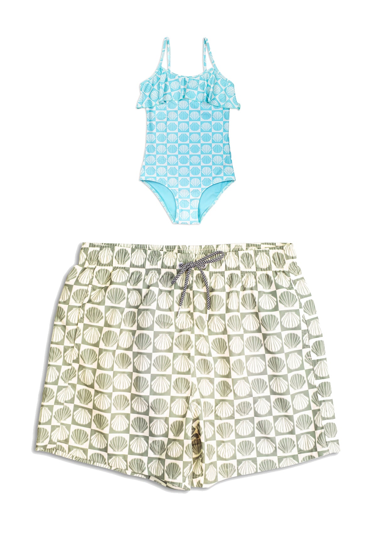 Ilfracombe Older Girls Swimsuit - Father & Daughter Set