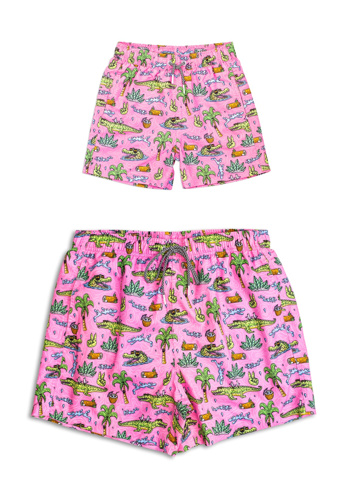 Mulga Crocs Swim Shorts - Father & Son Set