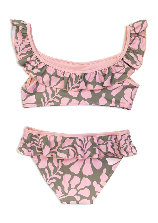 Melo Older Girls Ruffles Bikini Set