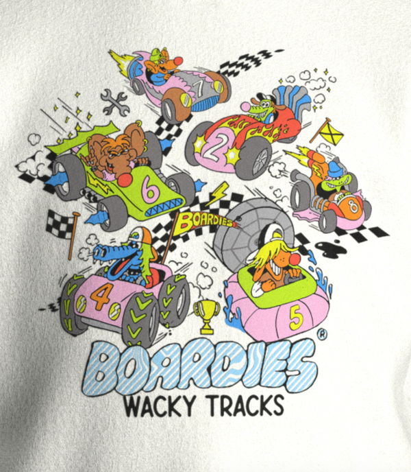 Wacky Tracks Kids T Shirt