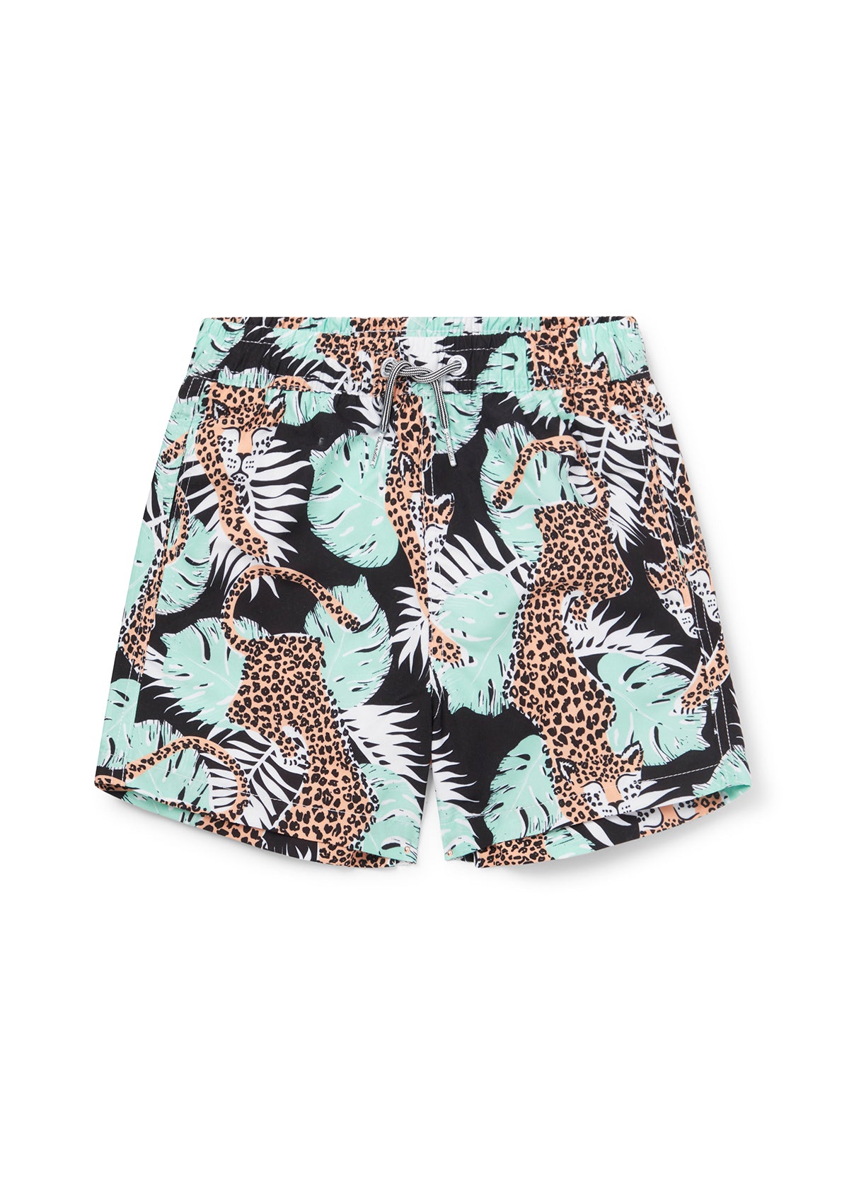 Boardies® Kids Purfect Paradise Swim Shorts Flat Lay Front