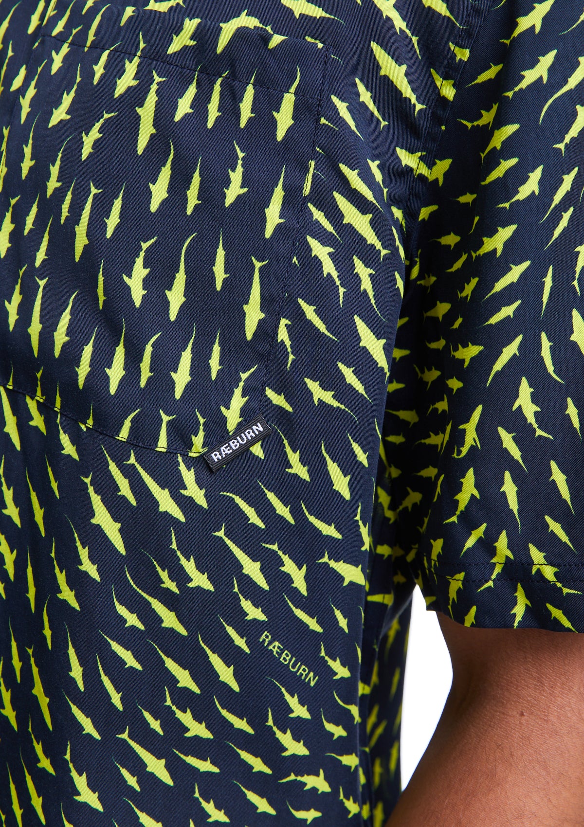 RÆBURN Sharks Yellow Shirt