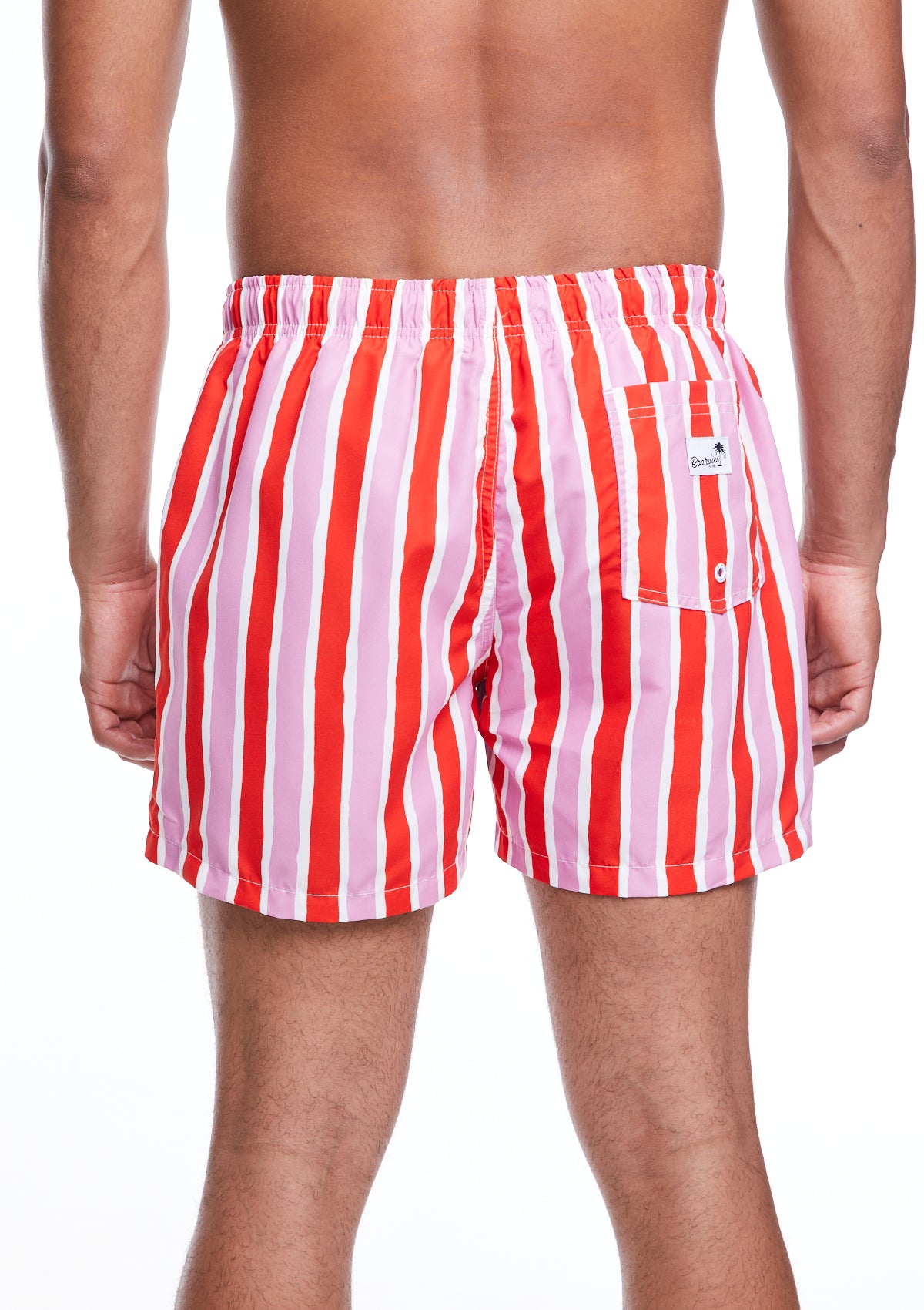 Boardies Daniel W. Fletcher Pink Stripe Back