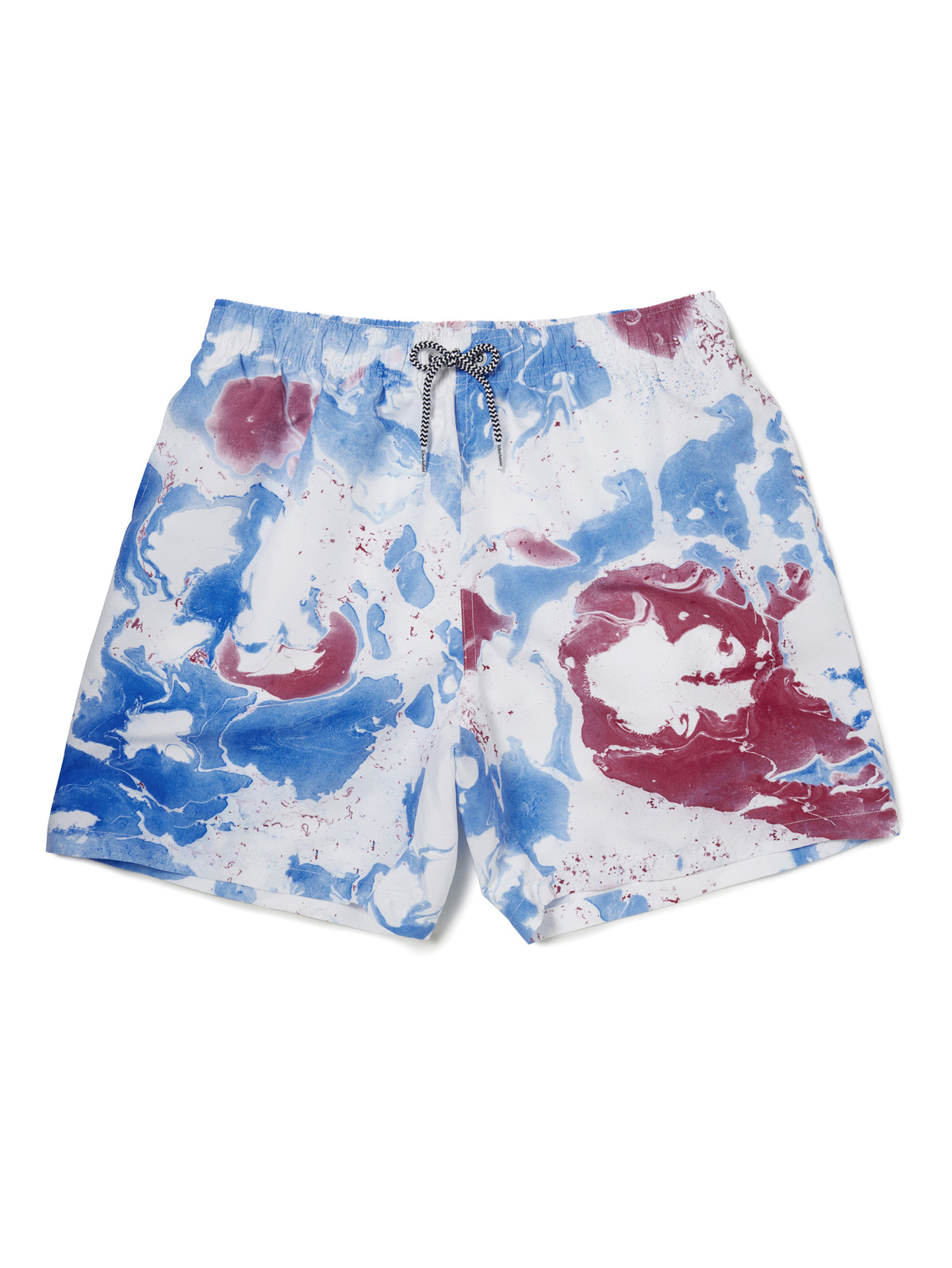 Boardies® Marble Mid Shorts Flat Lay Front