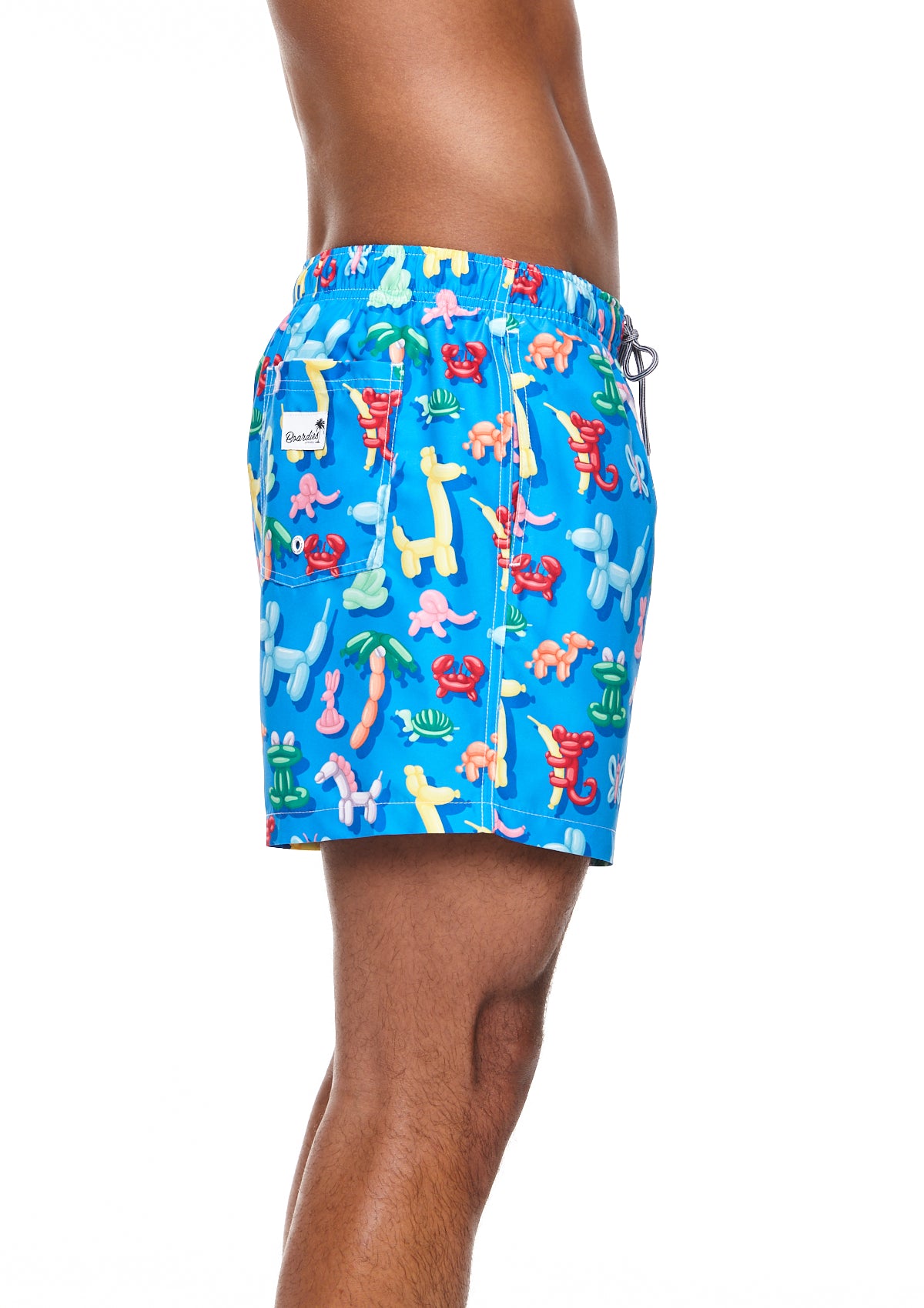 Boardies Balloon Animals II Mid Shorts Side Angle