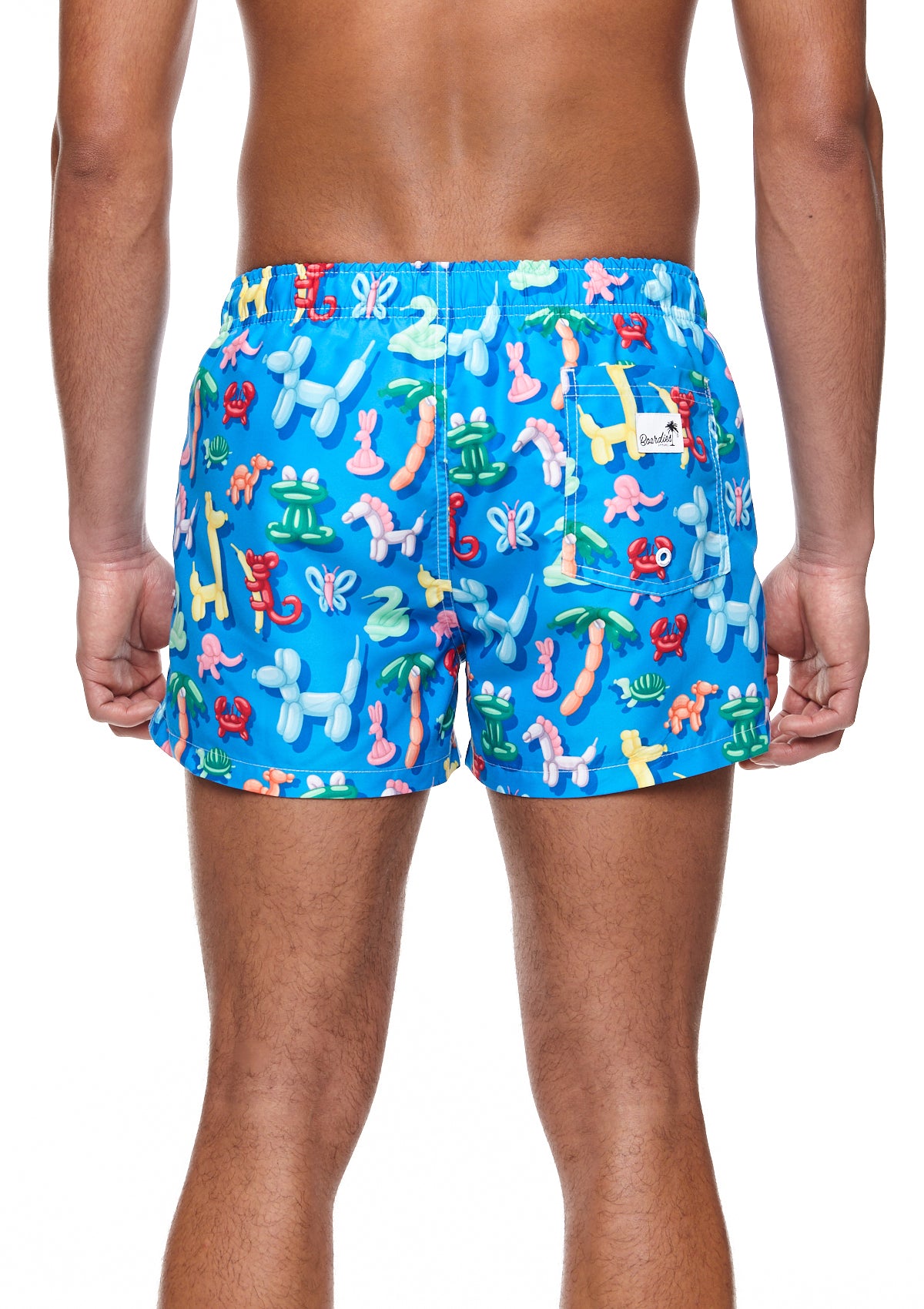 Boardies Balloon Animals Shortie Shorts Back
