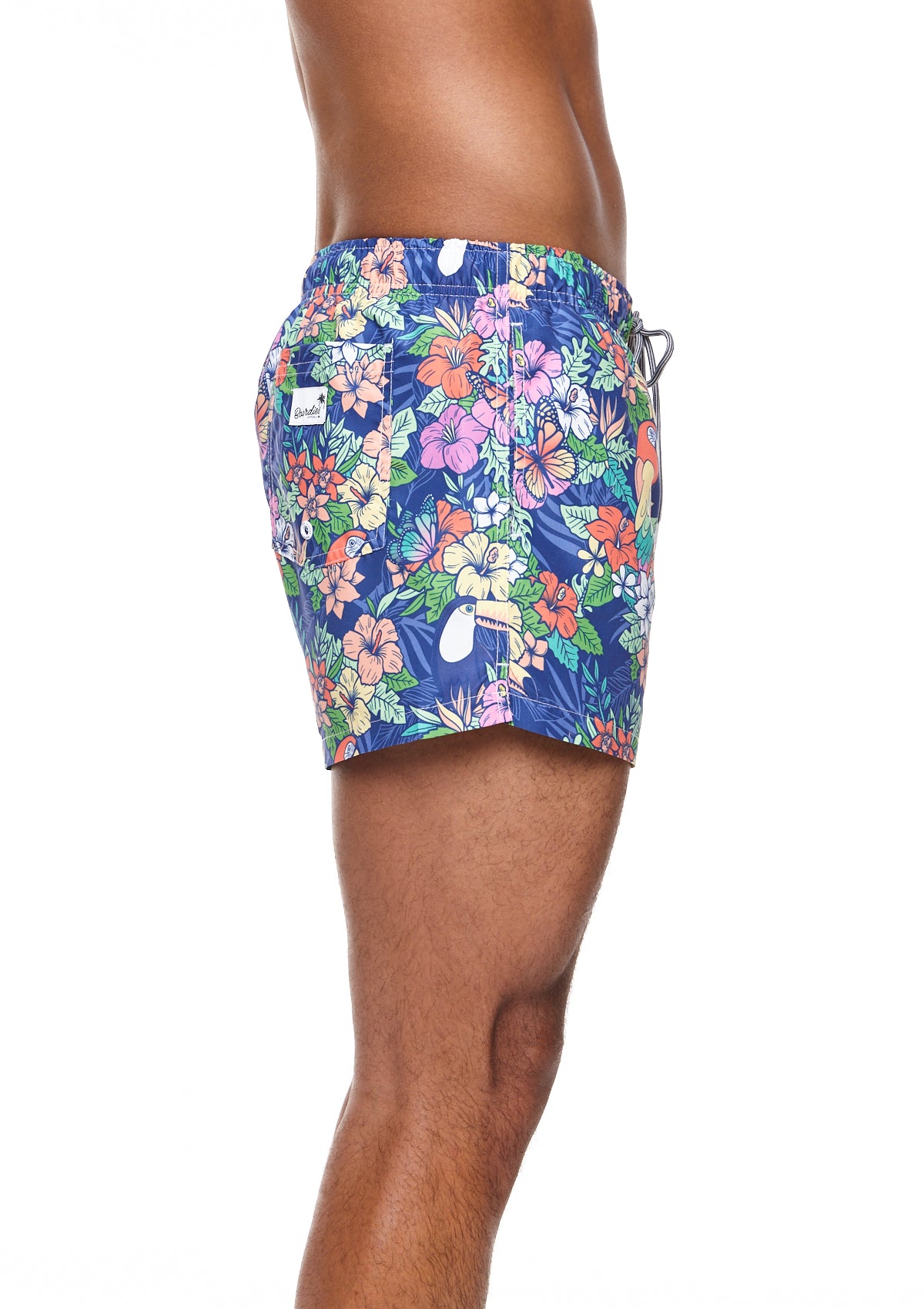 Boardies® Jungle Shortie Shorts Side