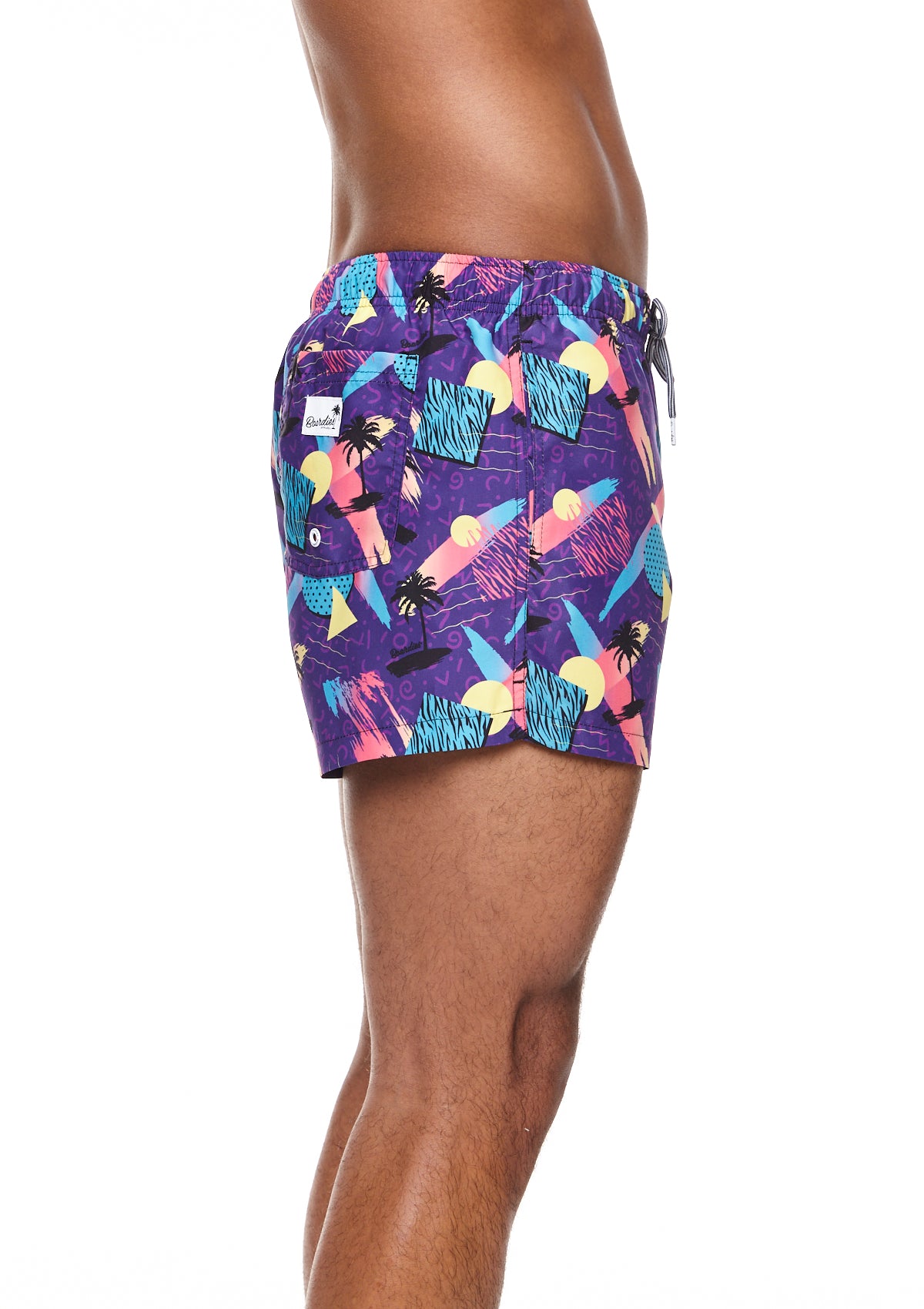 Boardies® Screech Shortie Shorts Side