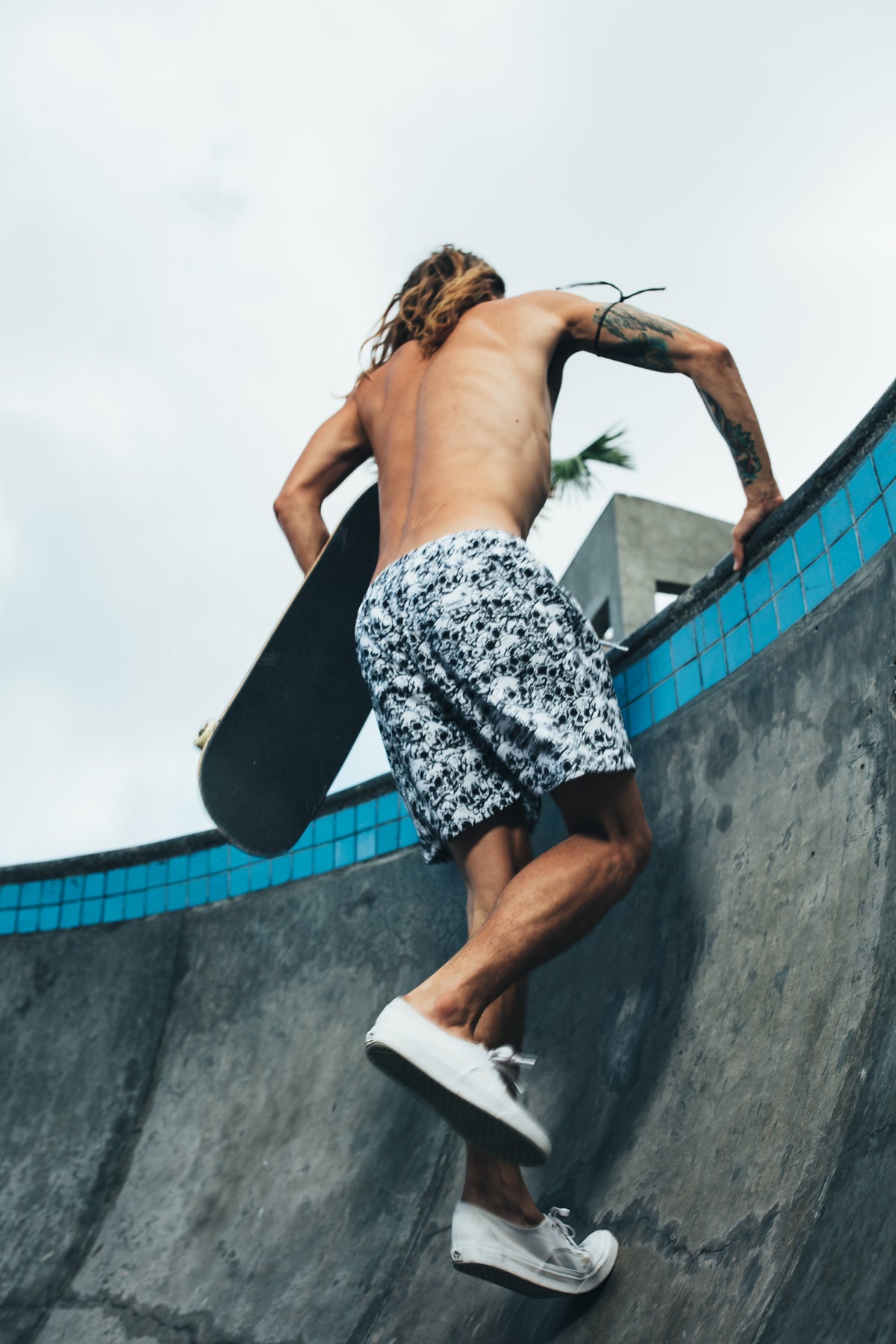 Boardies® Skulls III Mid Length Swim Shorts