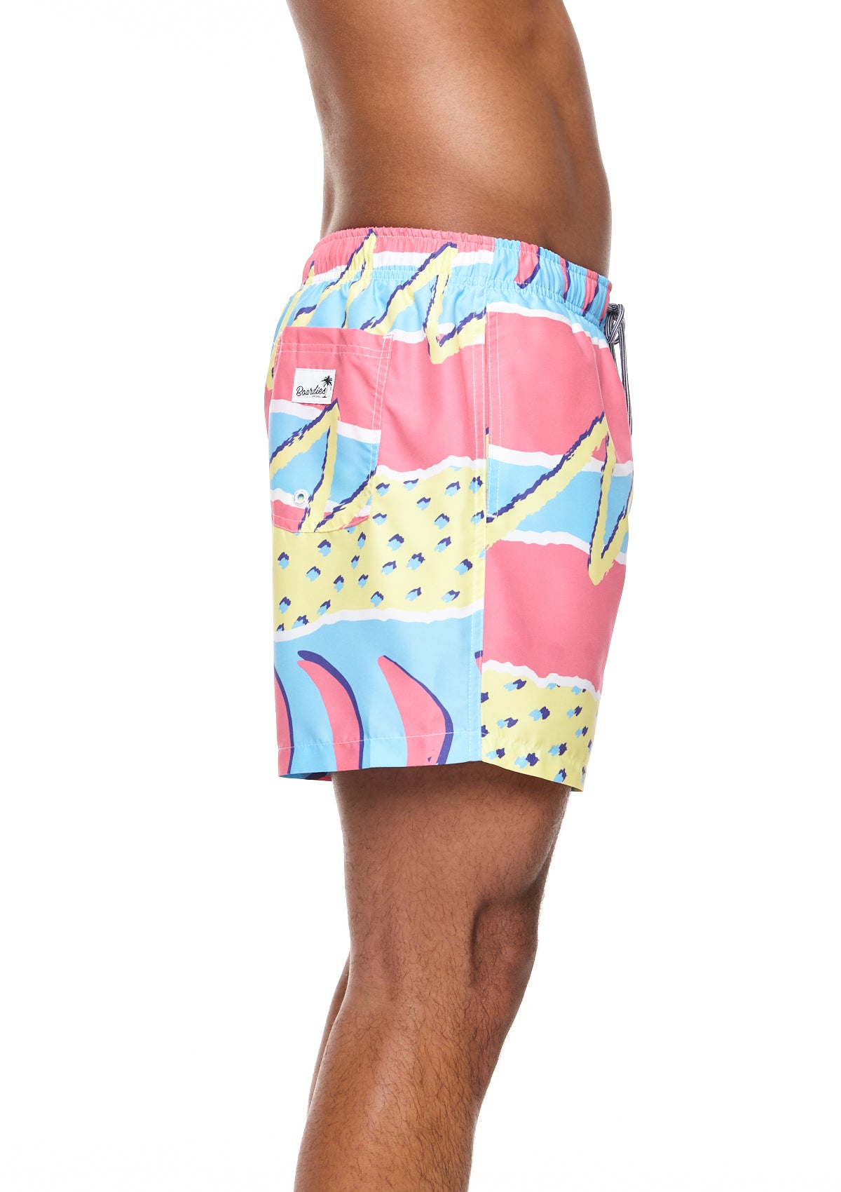 Boardies® Fresh Prince Mid Shorts Side