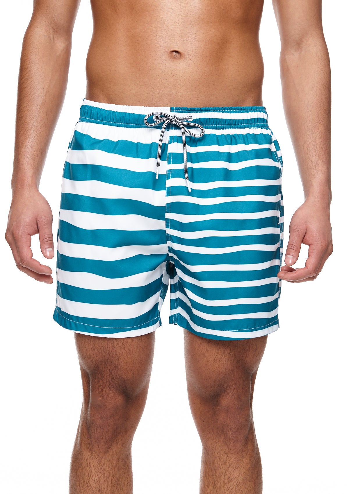 Boardies® Double Stripe Mid Shorts Front