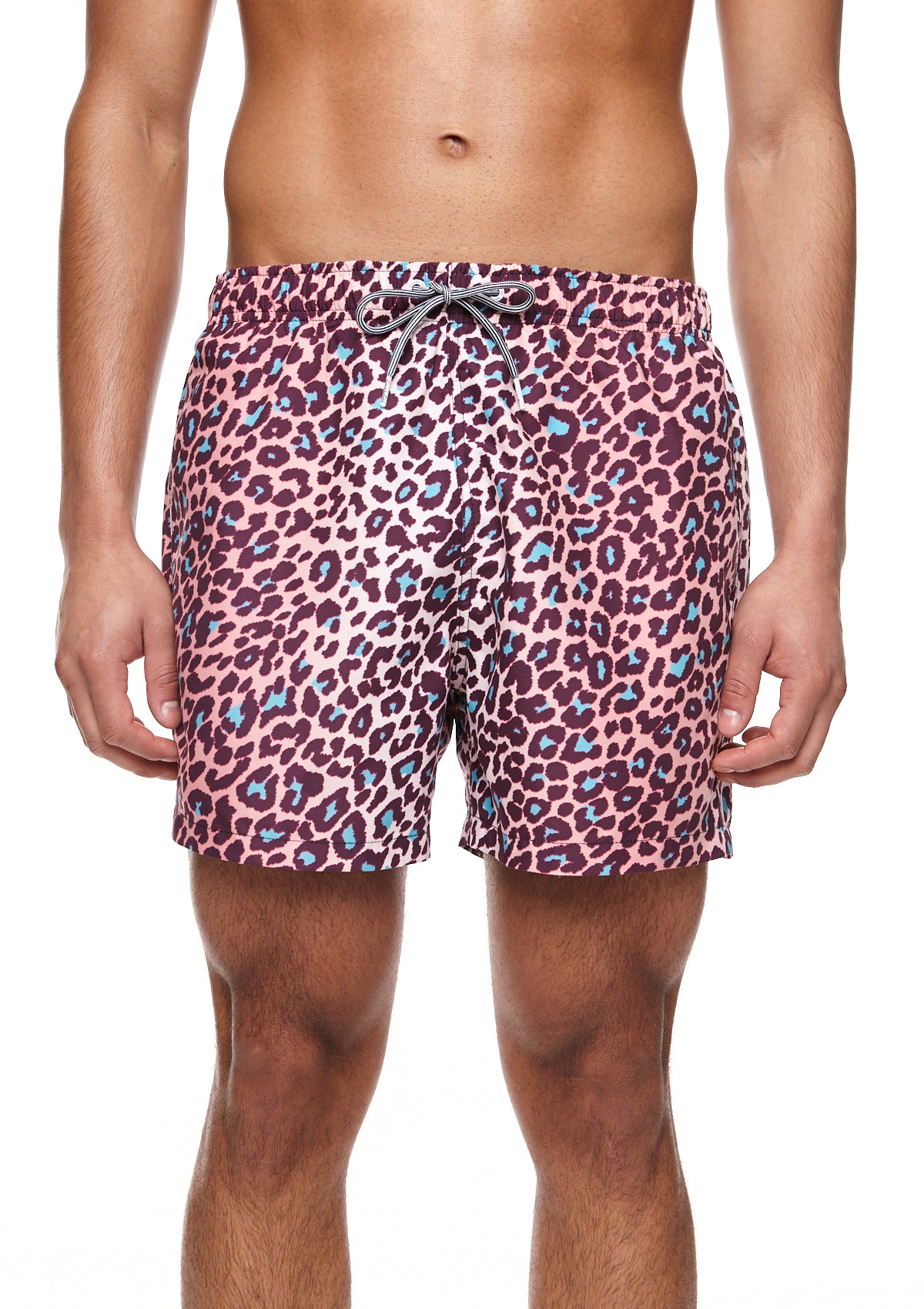Boardies® Leopard Mid Shorts Front