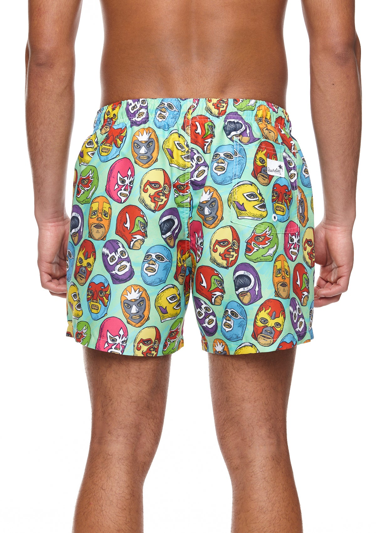 Boardies® Mexican Masks II Mid Shorts Back