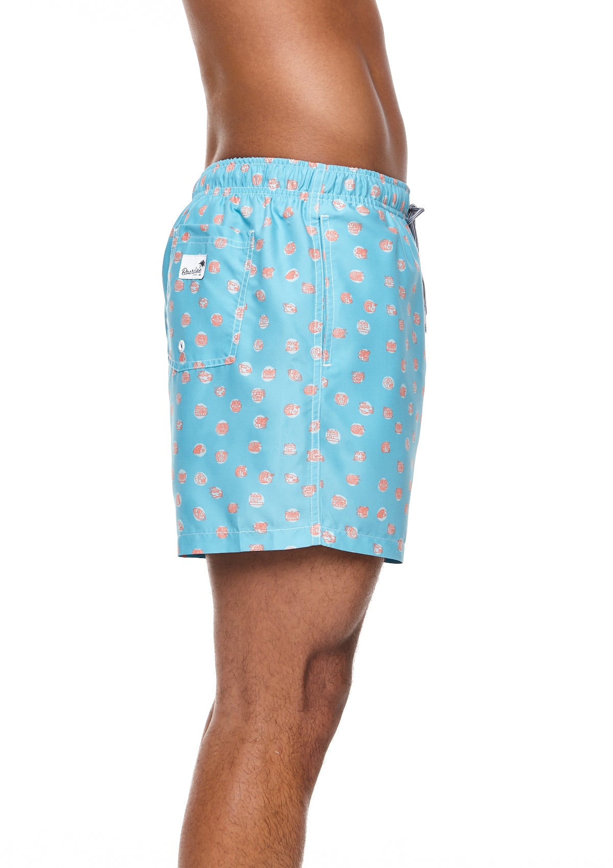 Boardies® Polka Maya Mid Shorts Side
