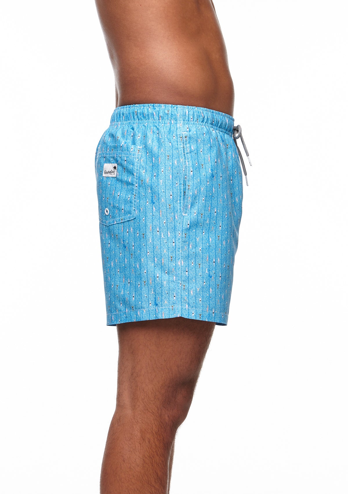 Boardies® Fast Lane Mid Shorts Side