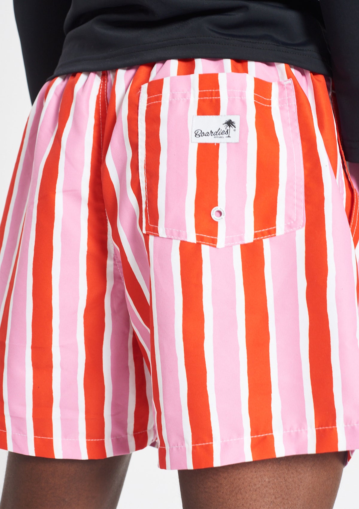 Boardies Daniel W. Fletcher Pink Stripe Back