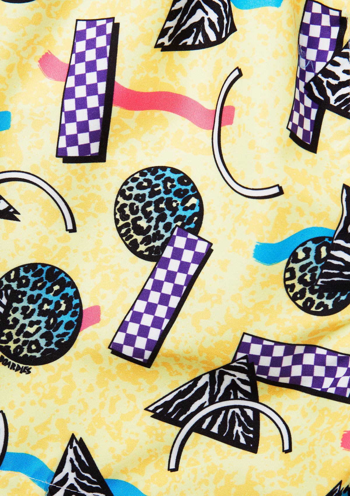Boardies® Pool Tiles Shorts Print Detail Close Up