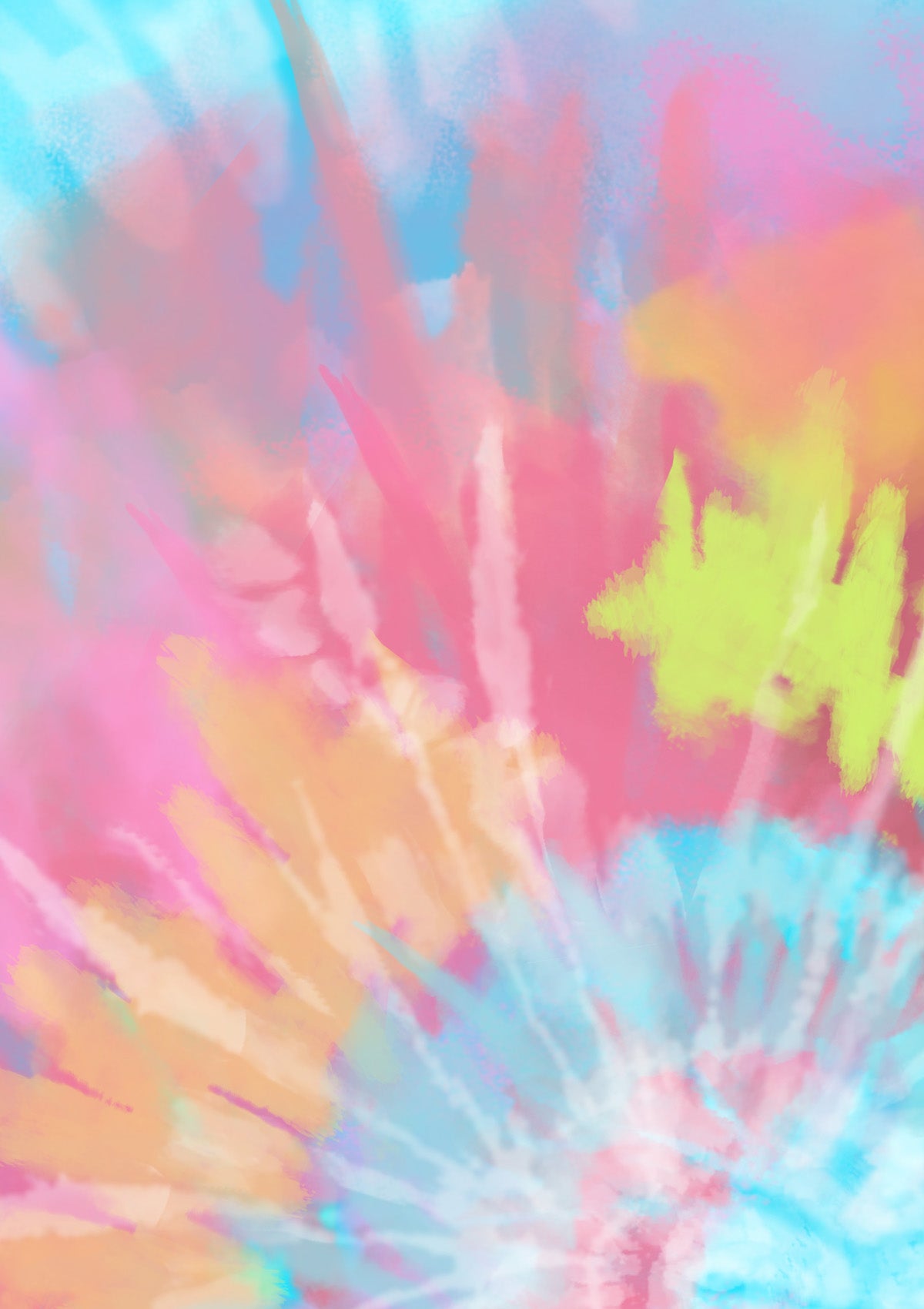 Kids Spiral Tie Dye II