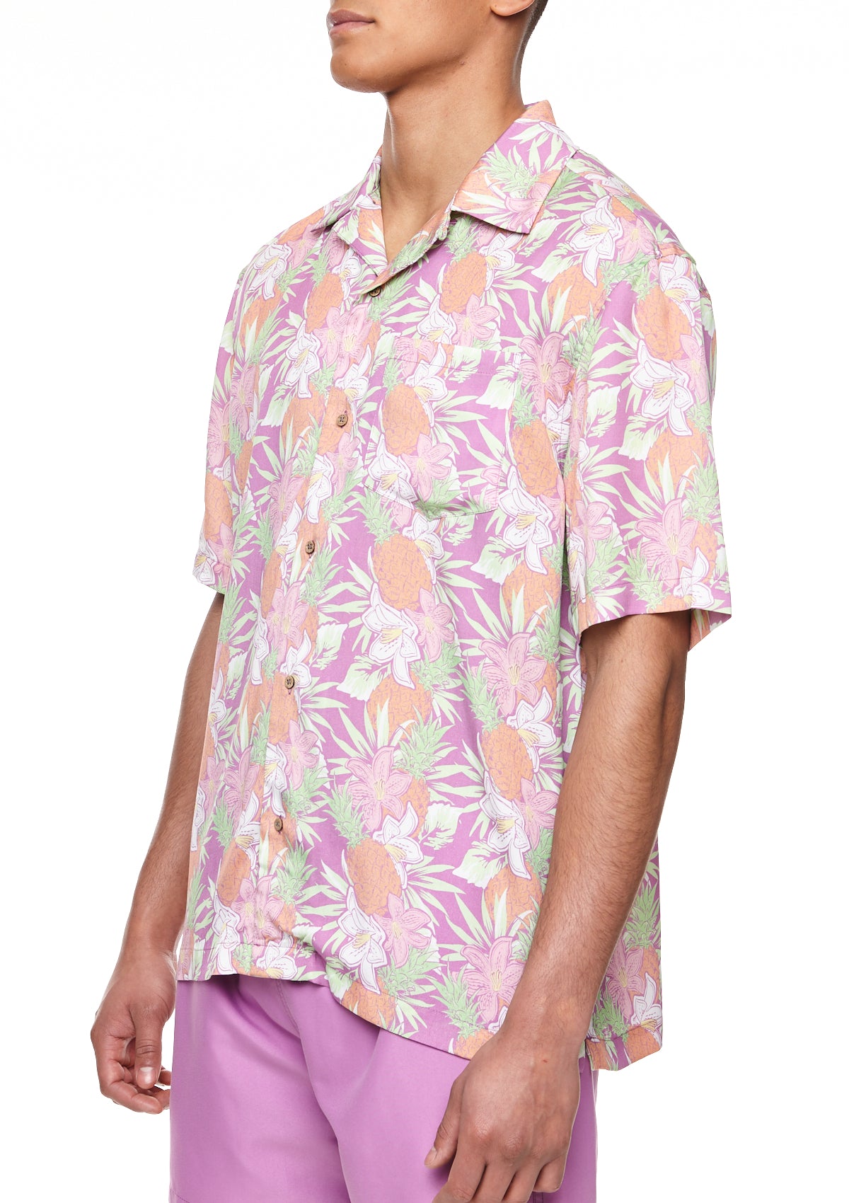 Boardies Aloha Shirt Side Angle