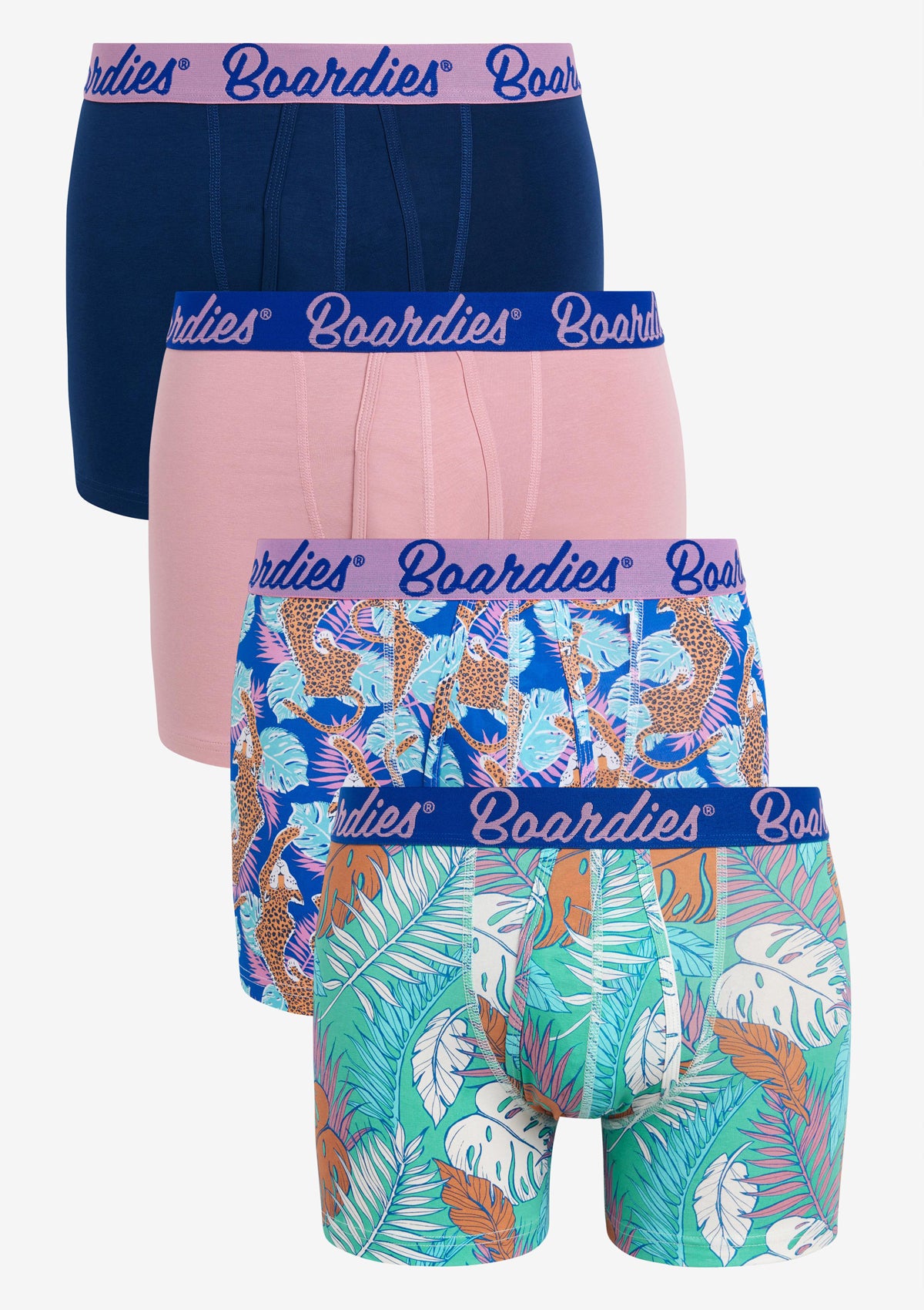 Boardies® Paradise Boxer Briefs 4 Pack