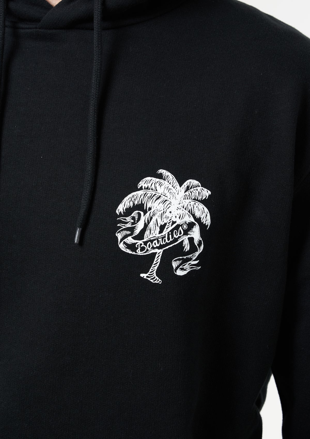 Palm Hoodie Black