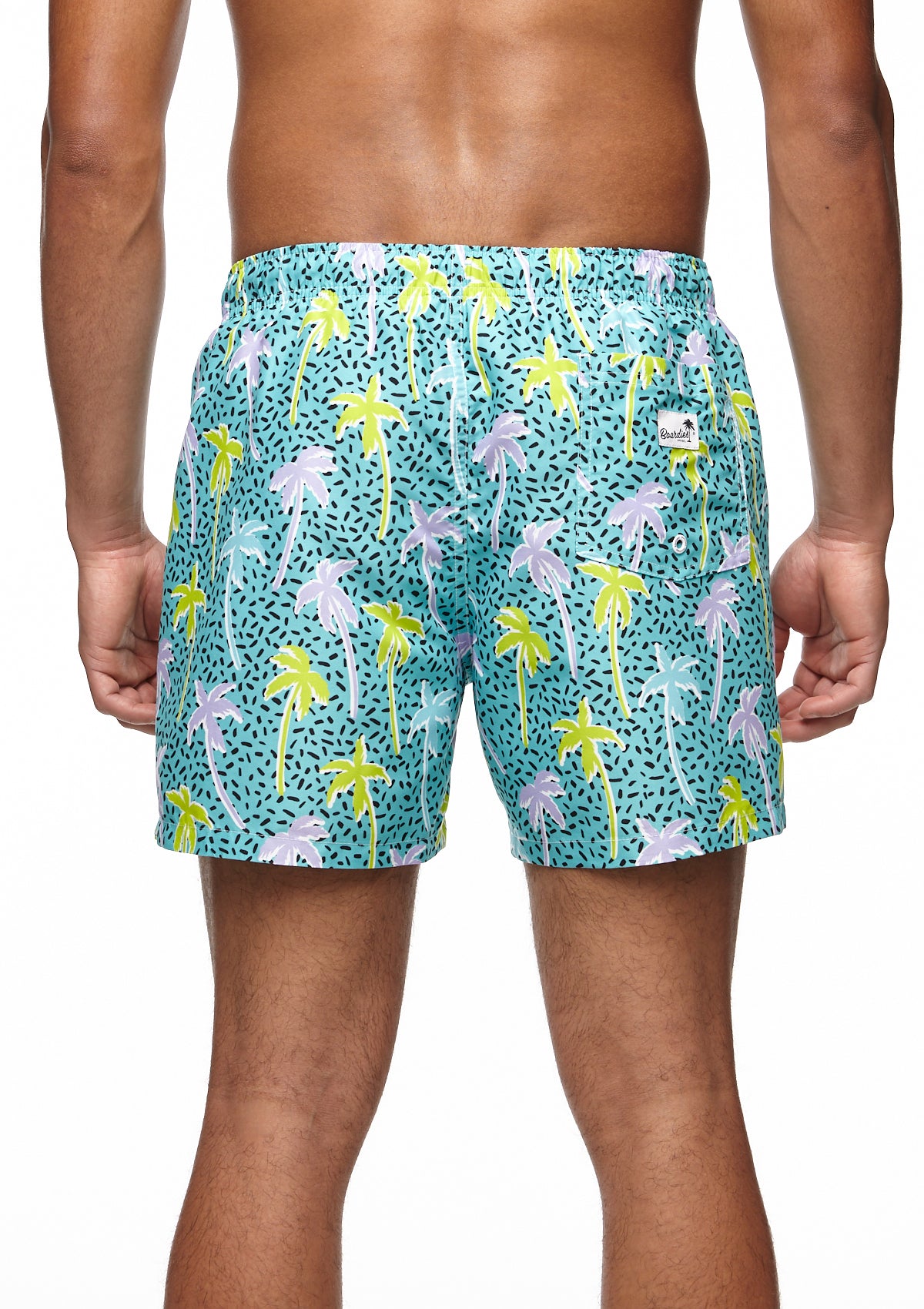 Boardies® Flair Palm II Mid Shorts Back