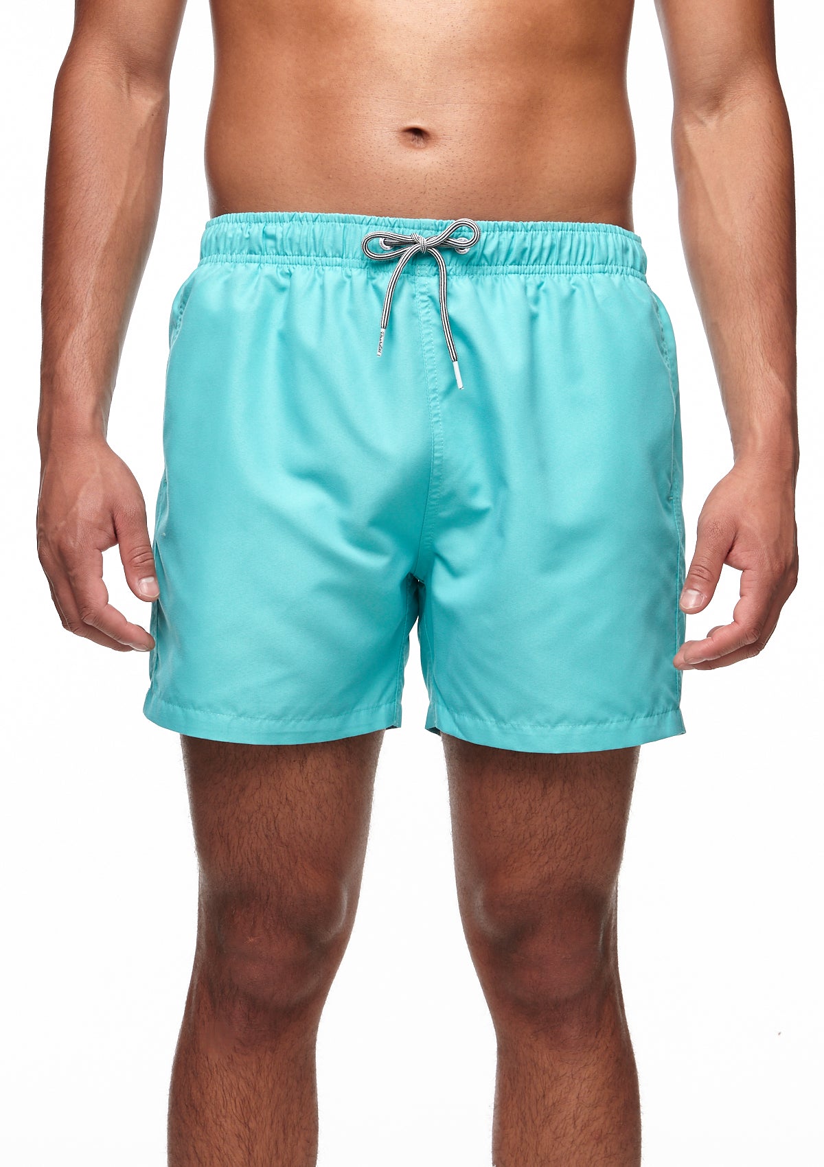 Boardies Ceramic Blue Water Reactive Mid Shorts Front
