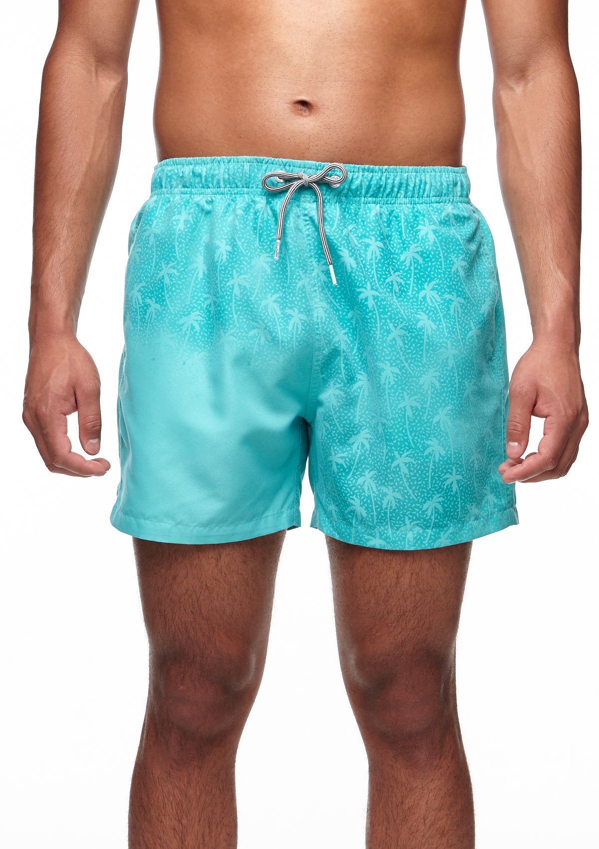 Boardies Ceramic Blue Water Reactive Mid Short Demonstration Front