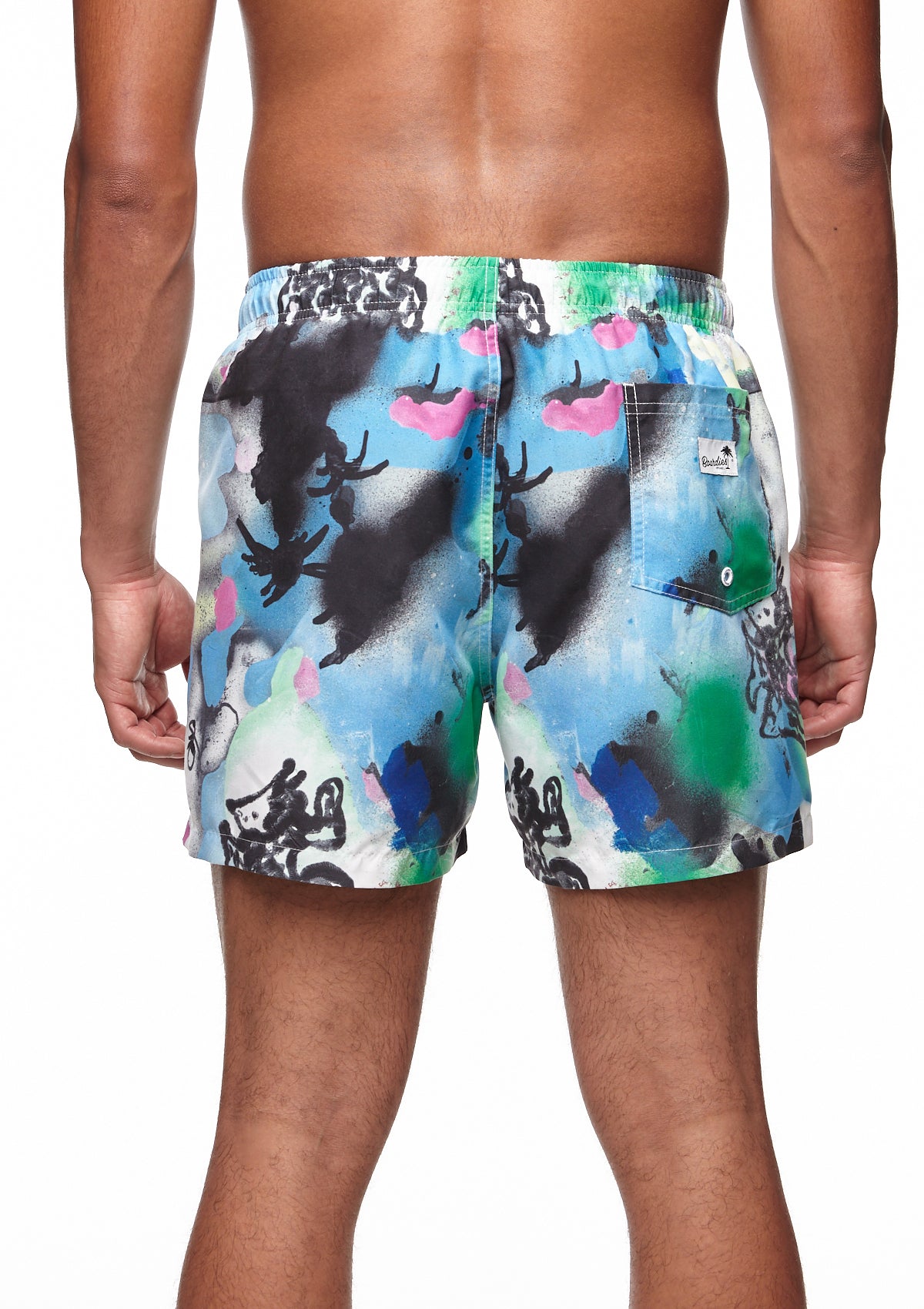 Boardies Alfie Mid Shorts Back