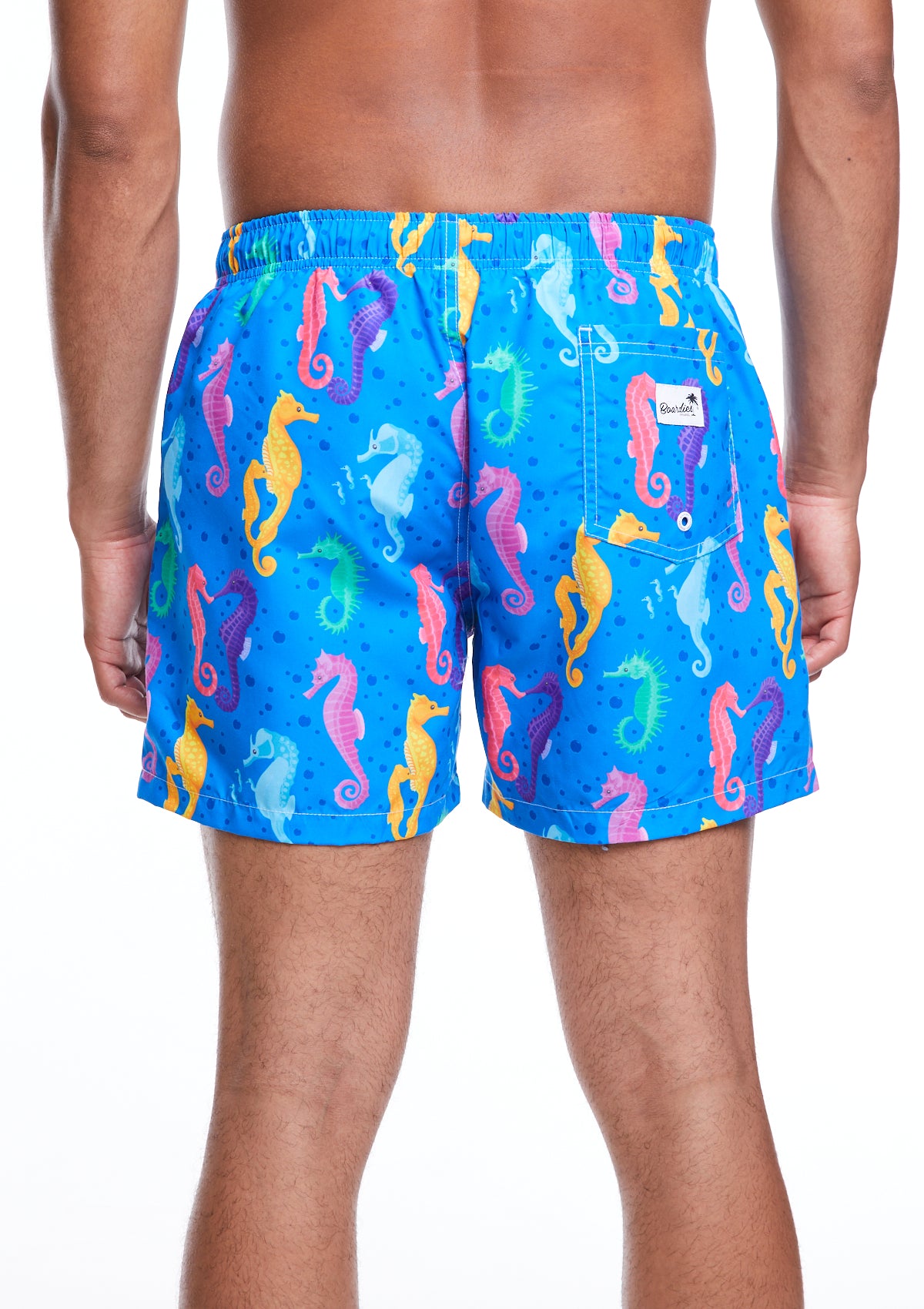 Boardies® Seahorses II Mid Length Swim Shorts