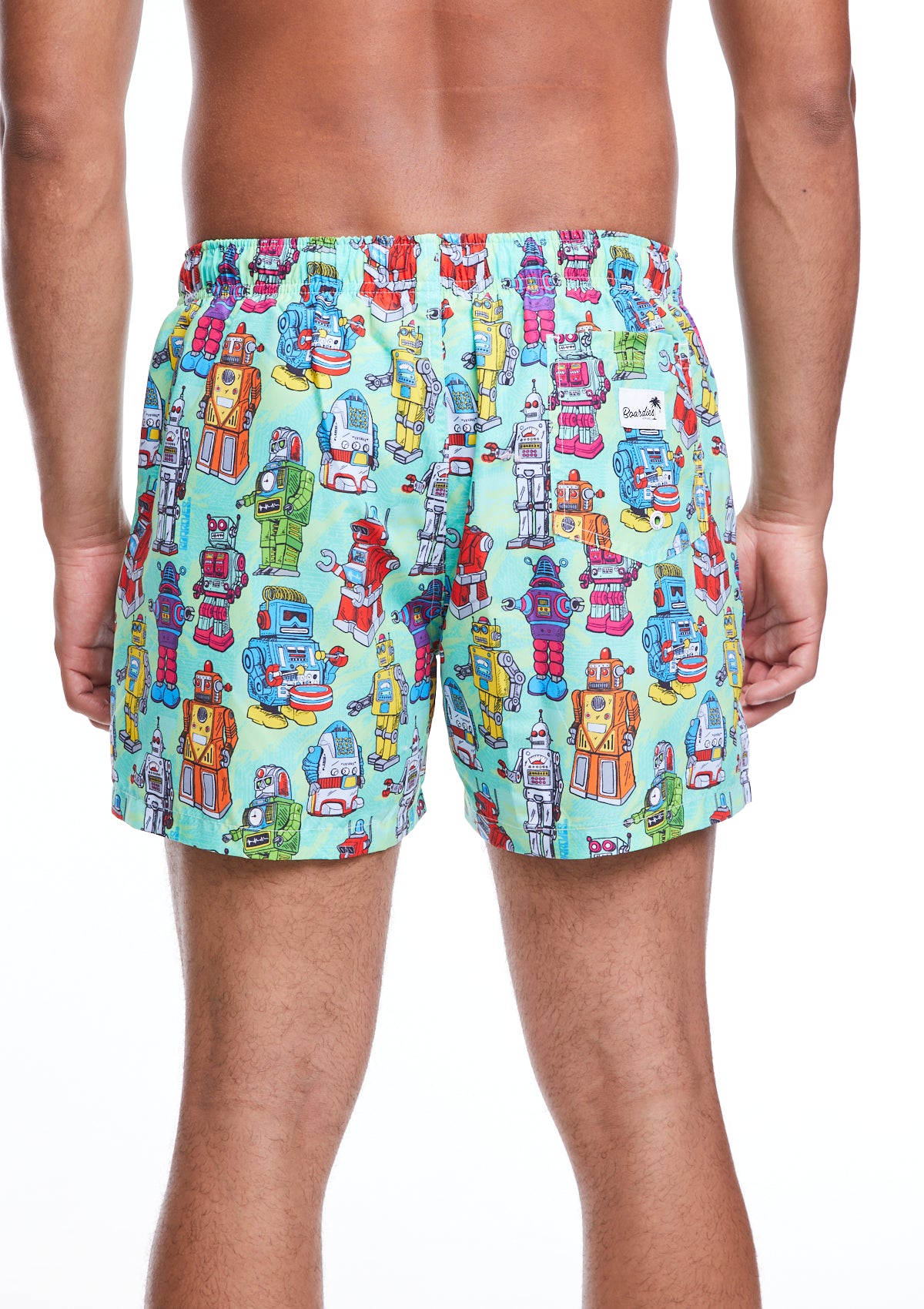 Boardies® SS22 Robots Mid Length Swim Shorts