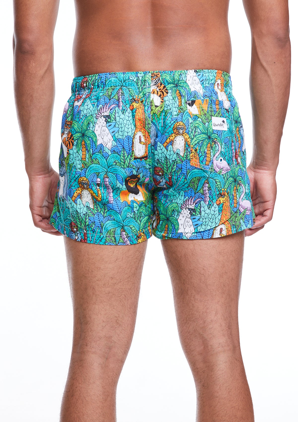 Boardies® X Mulga - SS22 Mulga Jungle II Shortie Swim Shorts