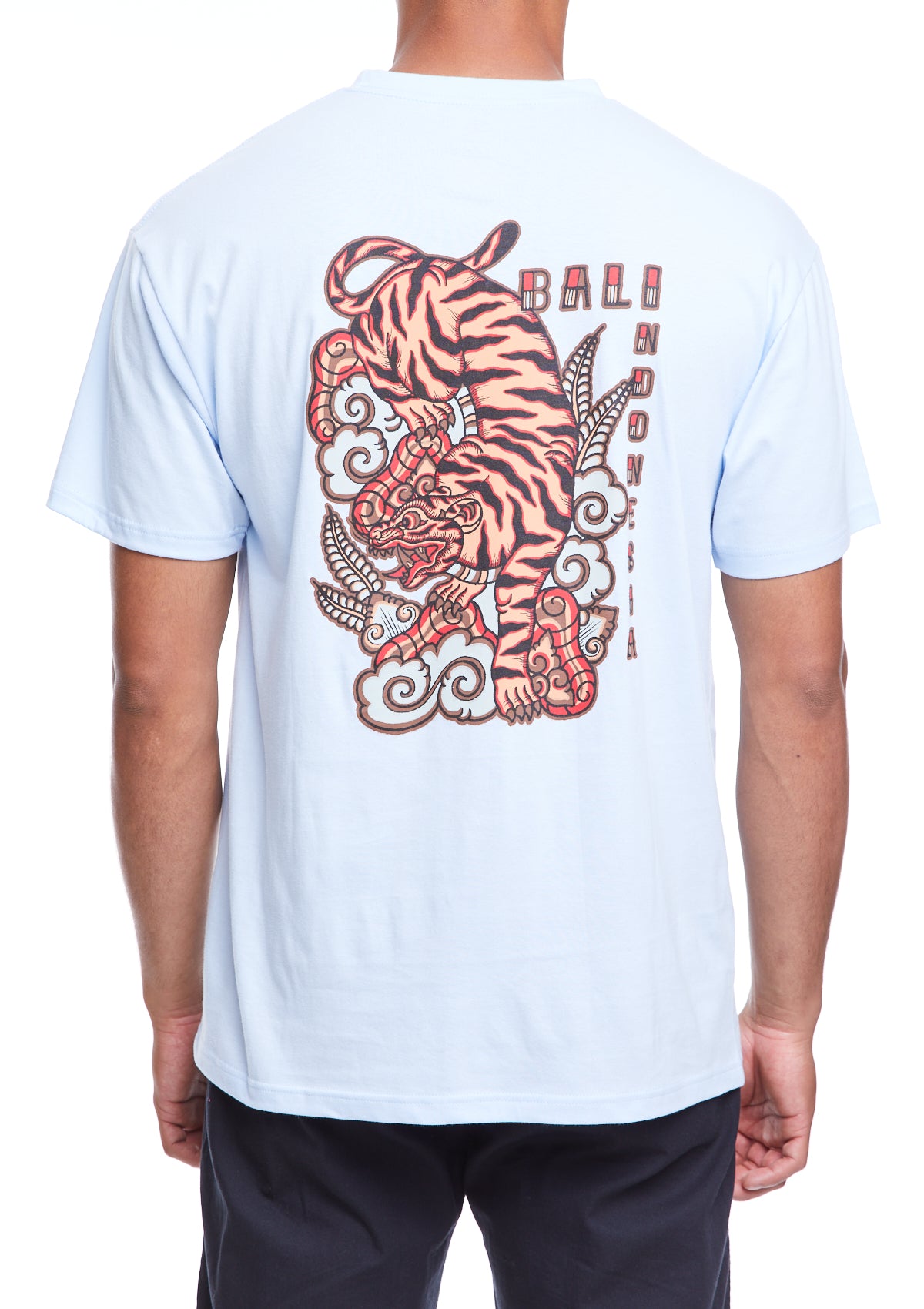 Boardies® SS22 Bali Tiger Apparel T-Shirt Blue