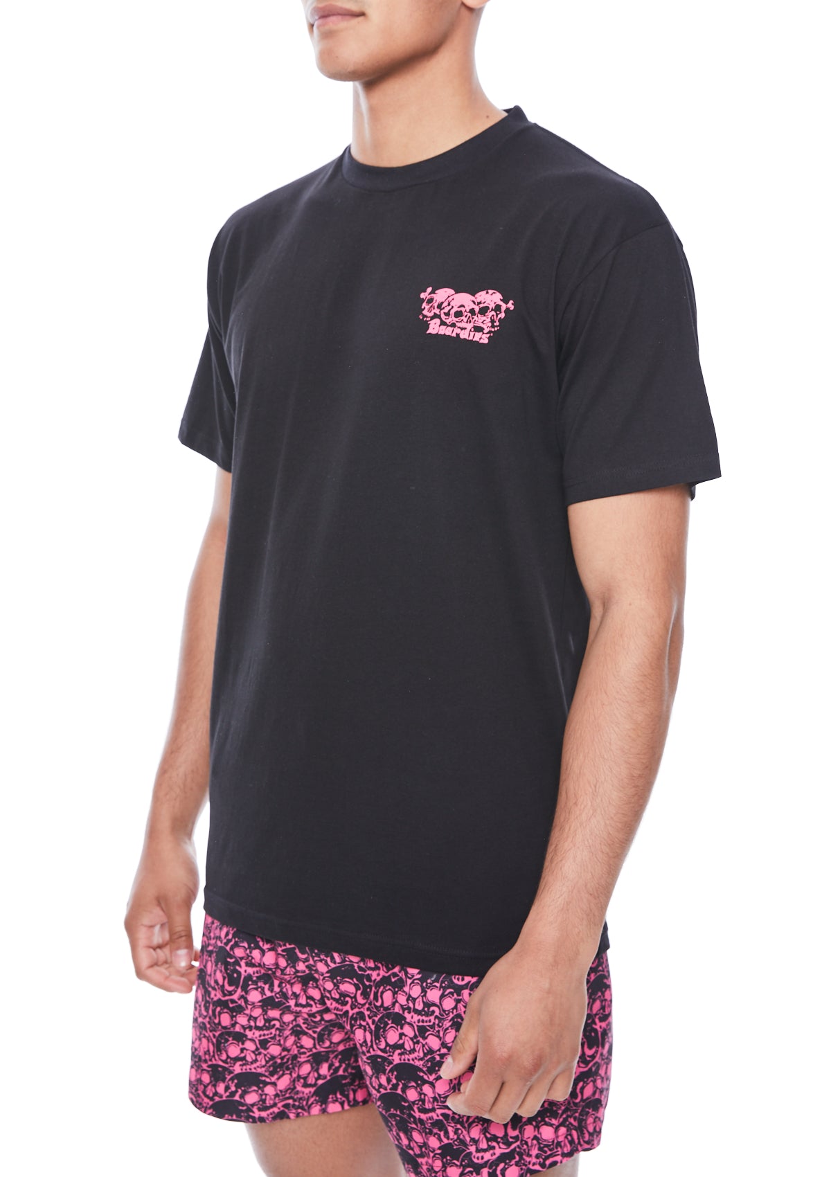 Skulls Black & Pink T-Shirt
