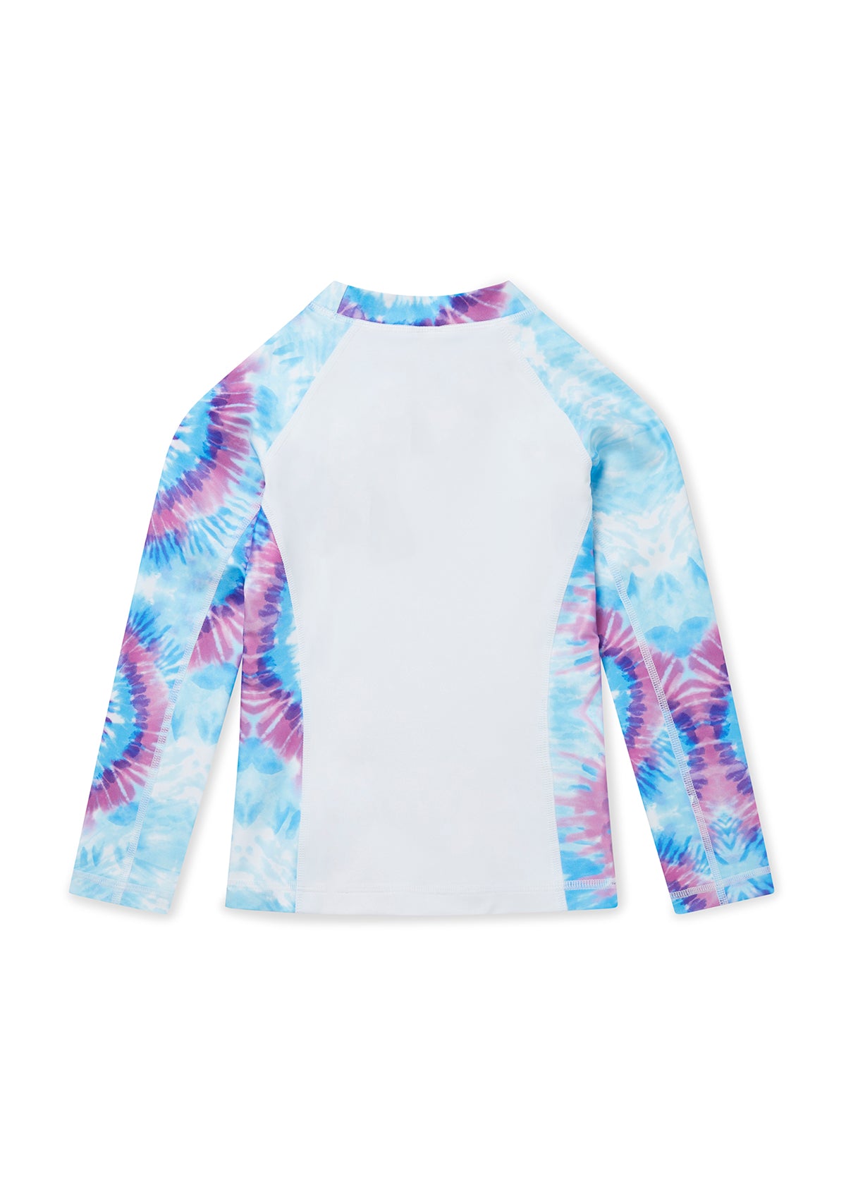 Boardies® Kids SS22 Purple Haze Tie Dye Rash Guard