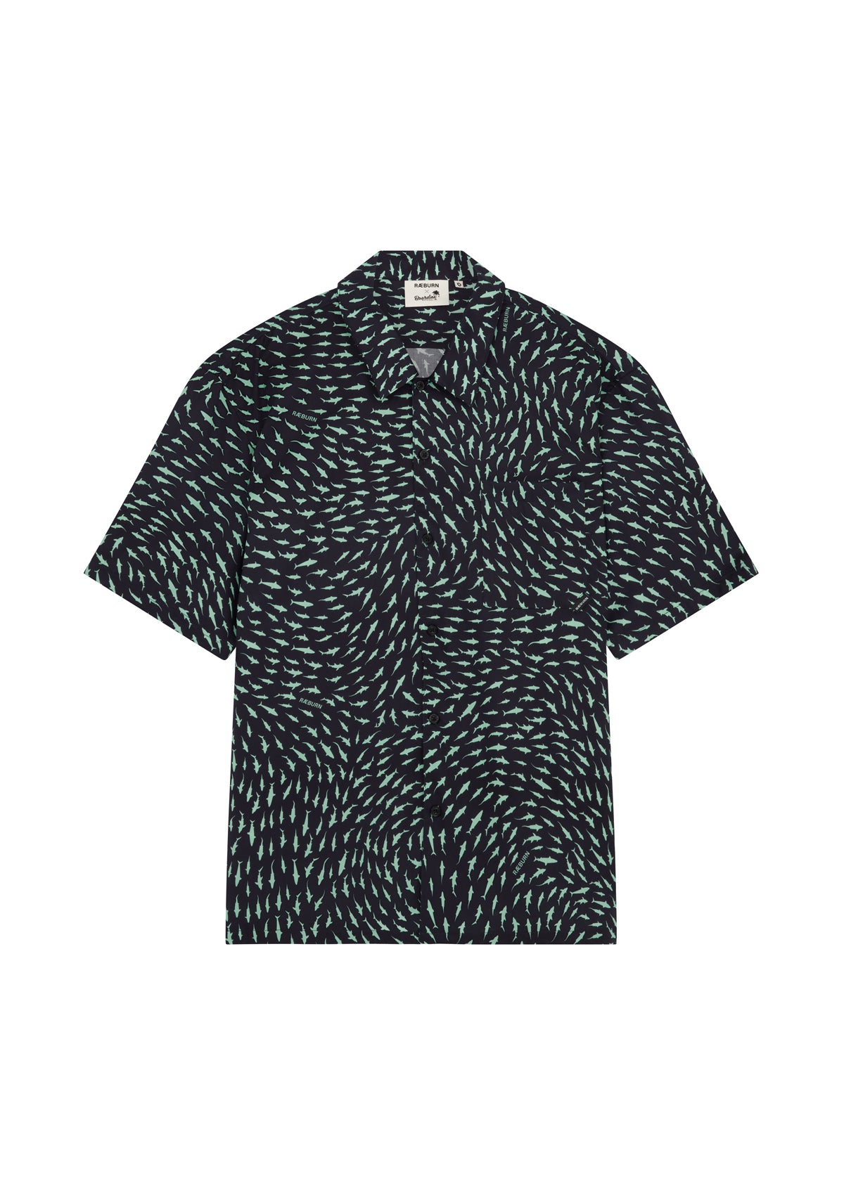 RÆBURN Sharks Charcoal Shirt
