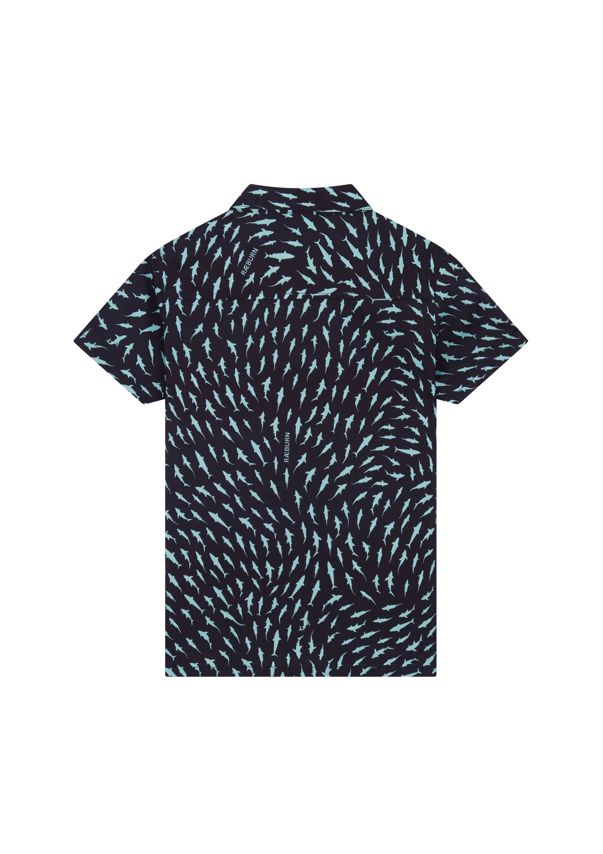 Kids RÆBURN Sharks Charcoal Shirt